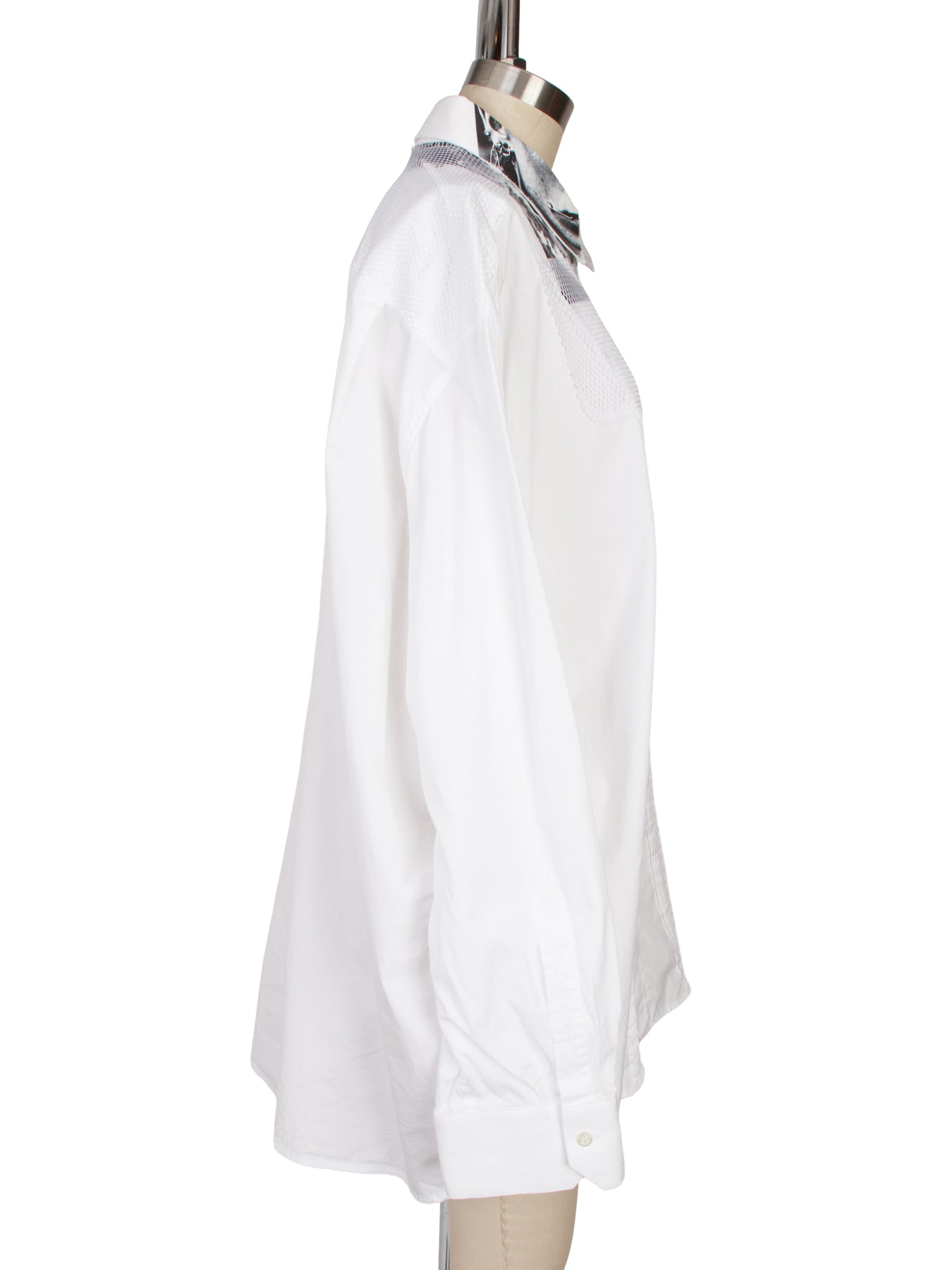 SS 2019 Raf Simons Mesh & Graphic Detail Shirt – Mercy Vintage