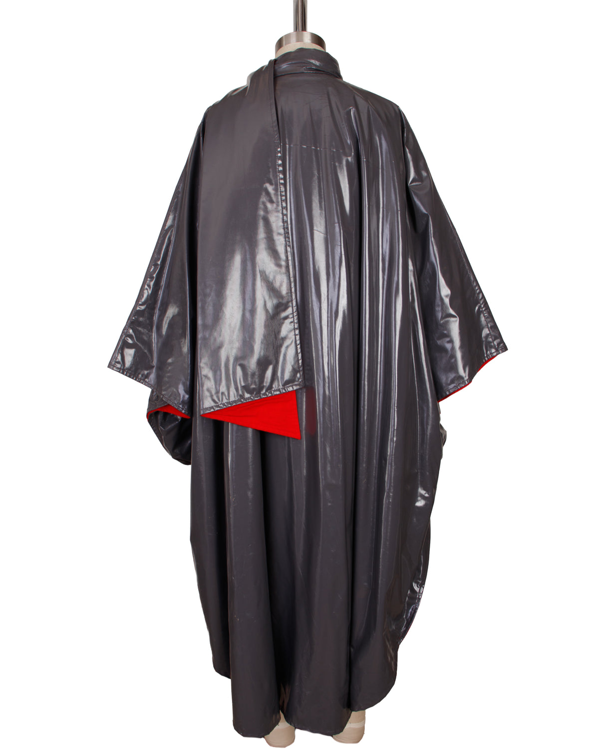 Saks Fifth Ave Vinyl Cape Coat