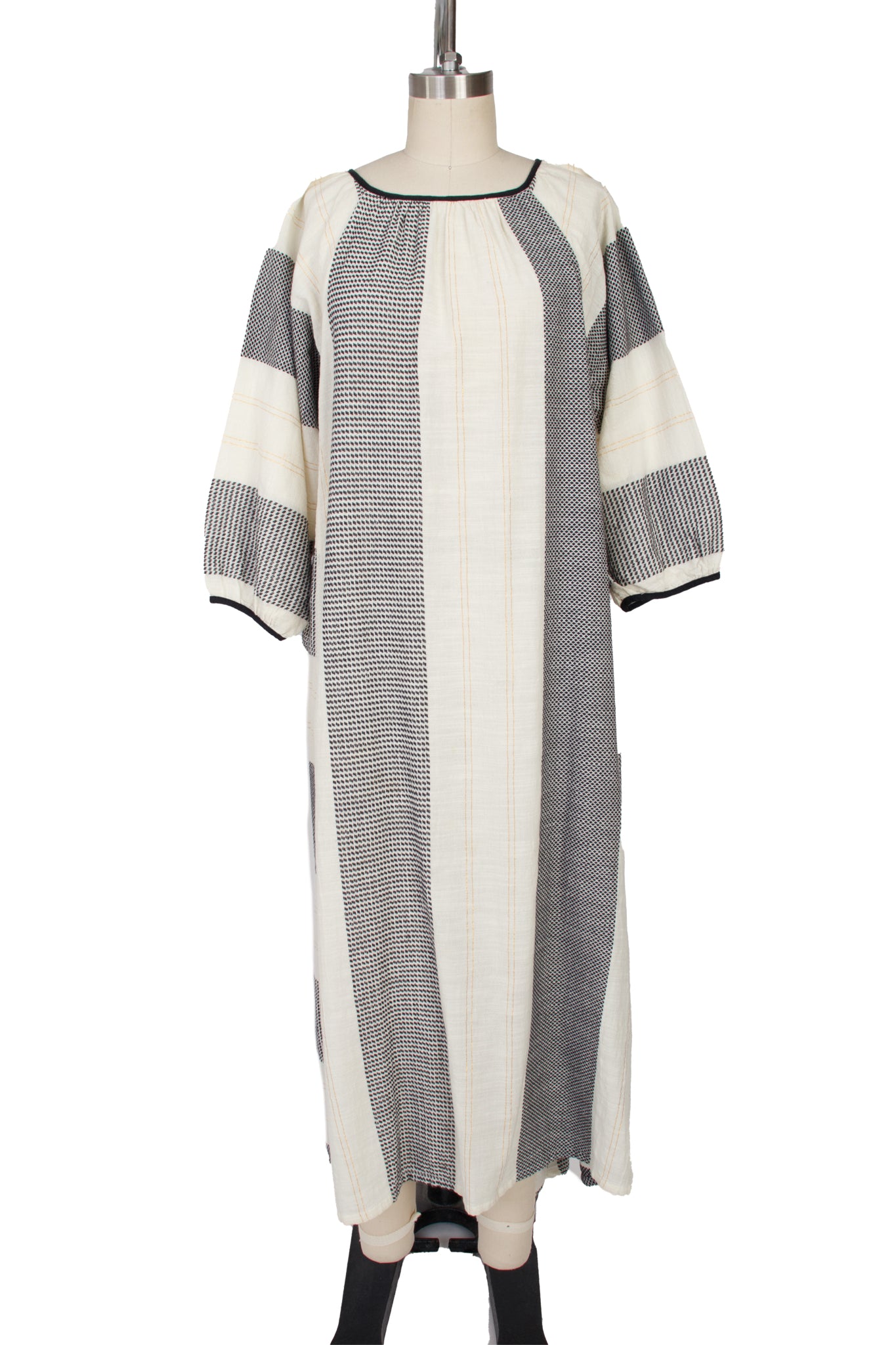 Ace & Jig Metallic Trim Tent Dress