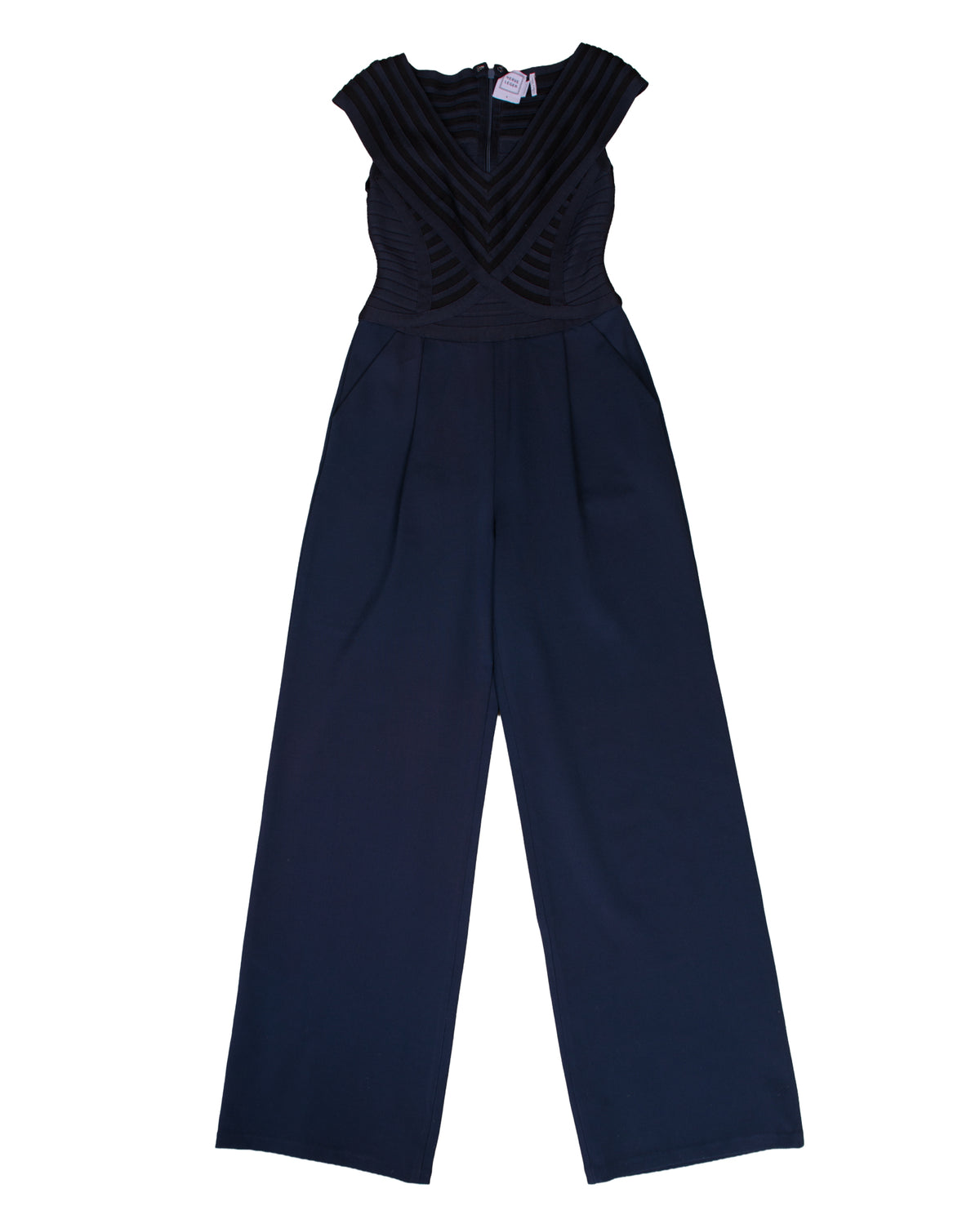 Herve Leger Bandage Wide Leg Jumpsuit