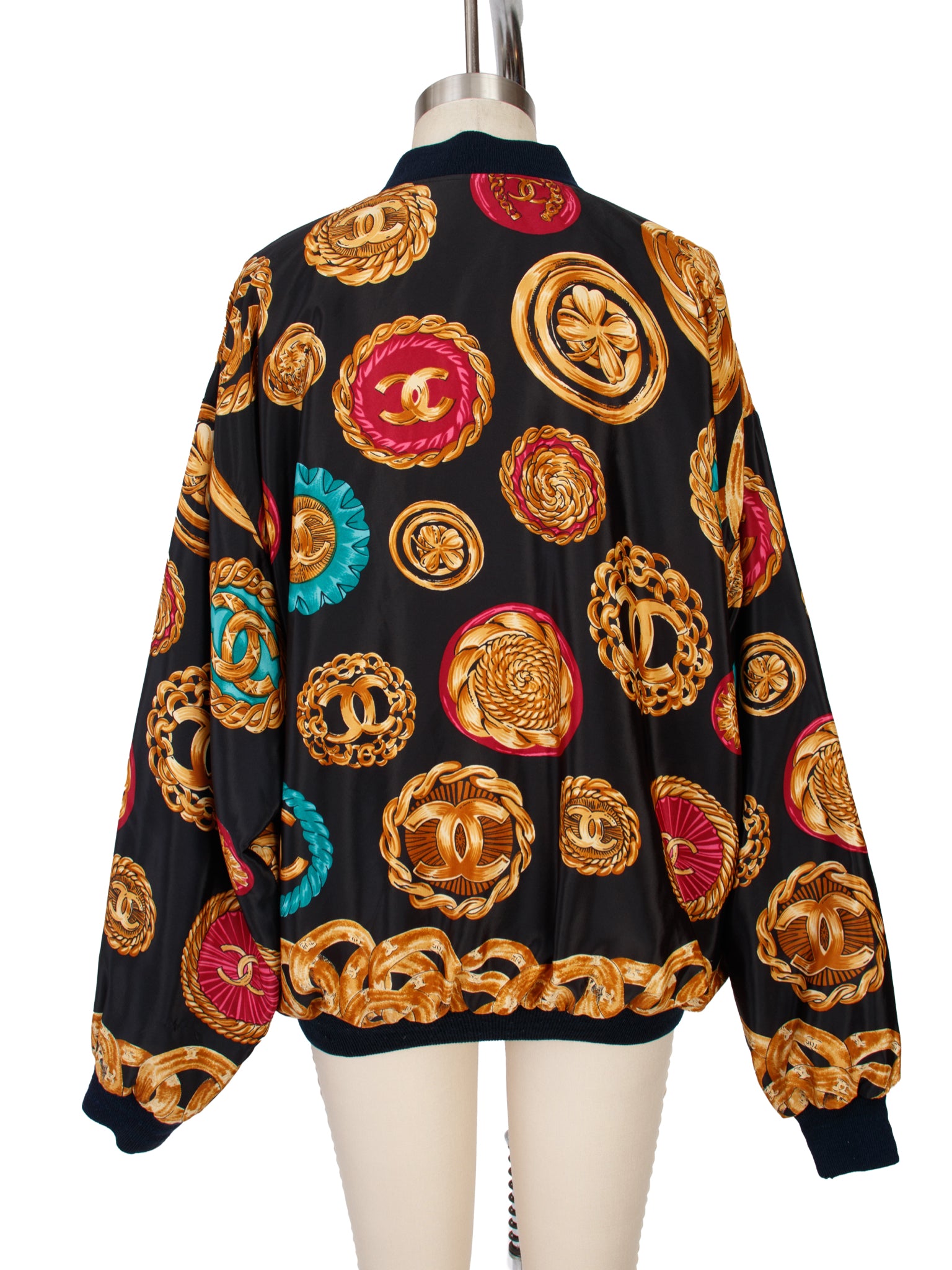 1990s Bootleg Chanel Bomber Jacket