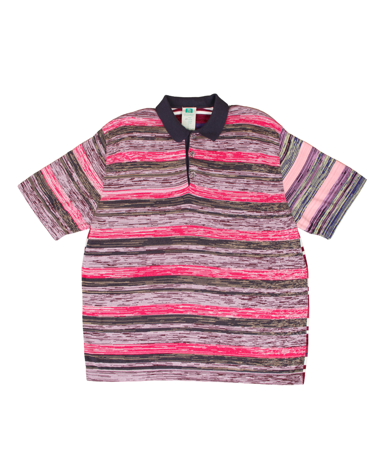 WYP Waste Yarn Project Gautam Stripe Polo