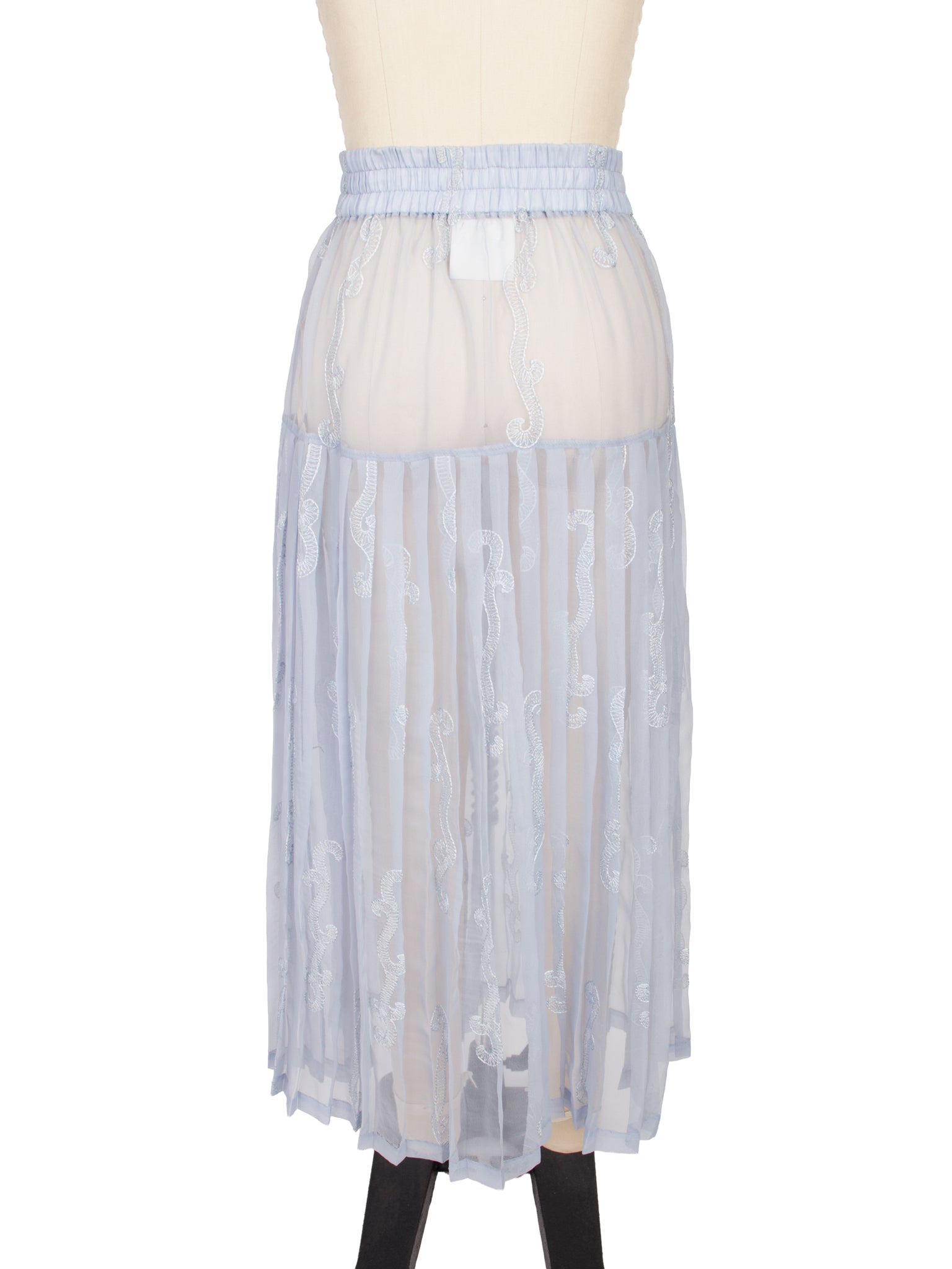 Opera by Mimi Chiffon Embroidered Skirt