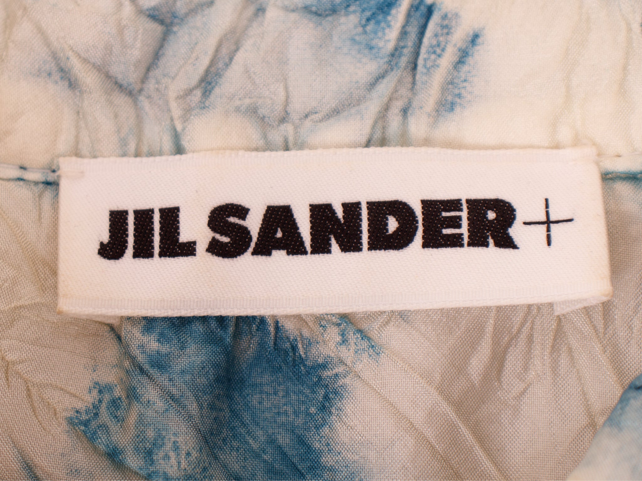 2022 Jil Sander+ Tie Dye Crinkle Shirt