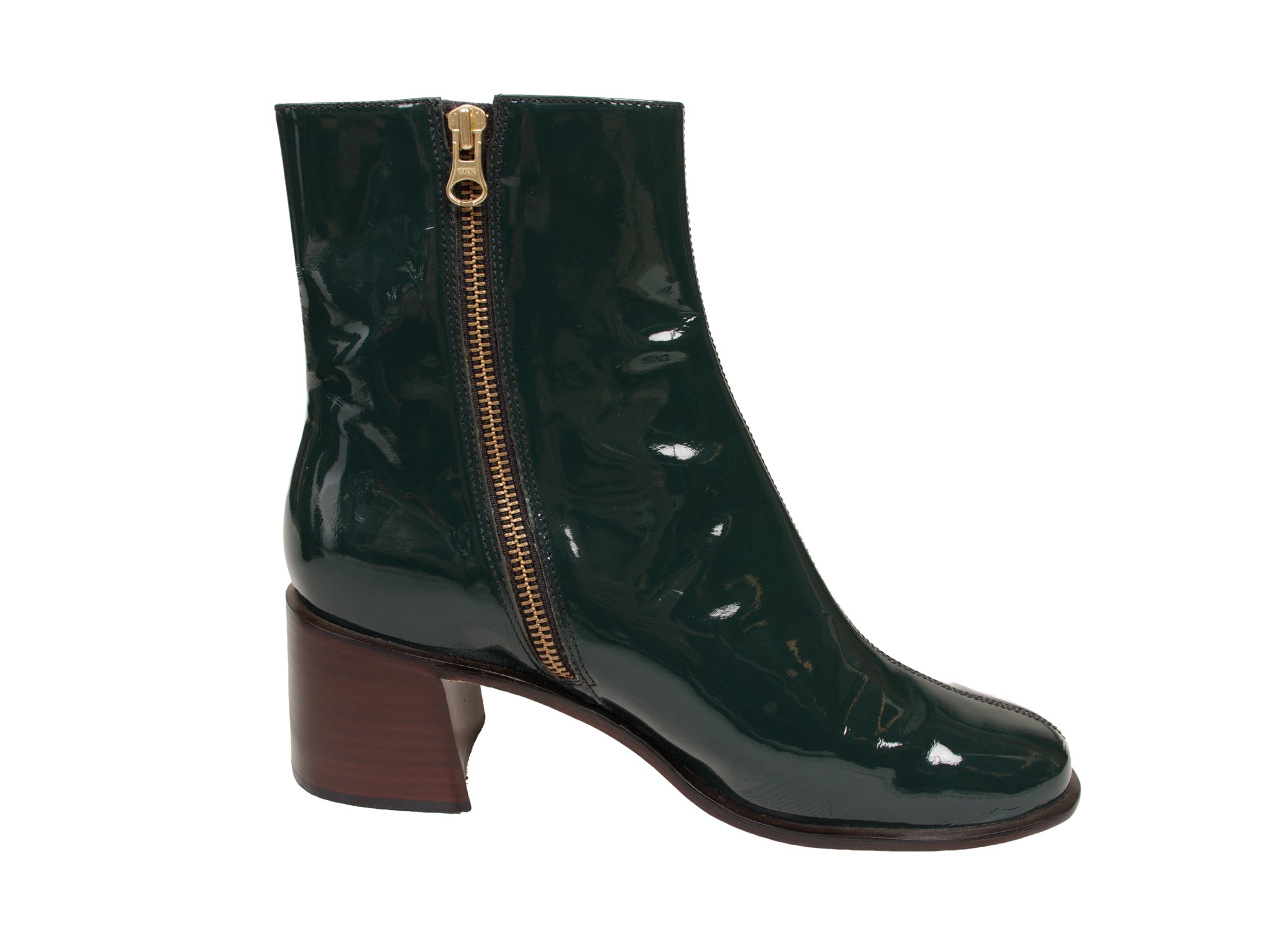 Rachel Comey Sugar Patent Leather Ankle Boots