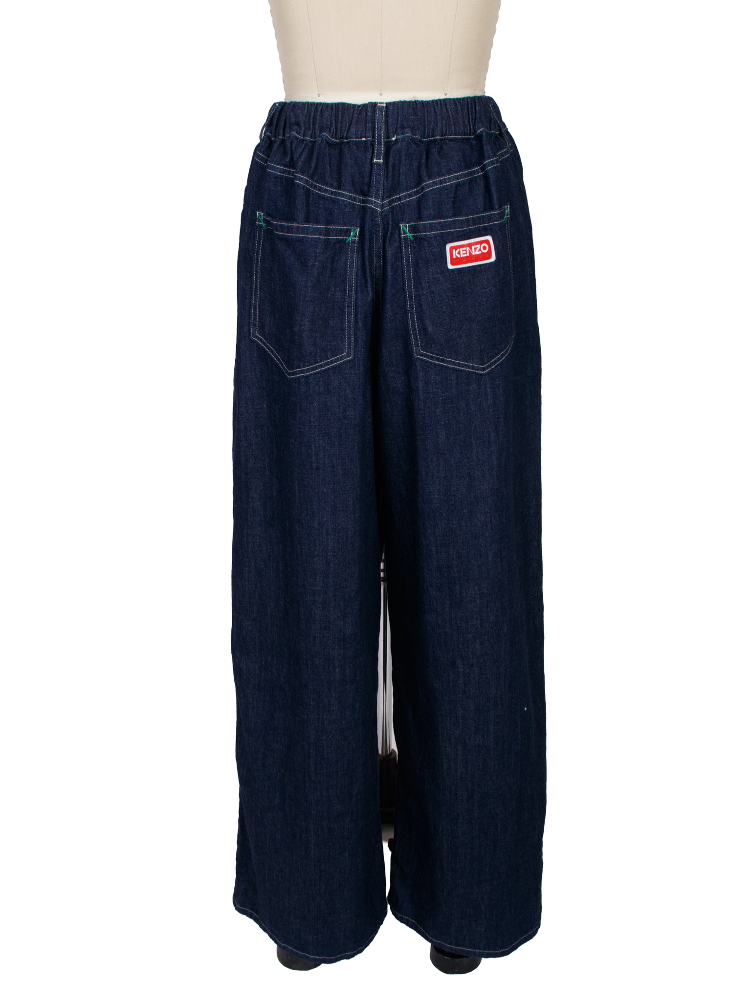Kenzo Darkwash Wide Leg Jeans