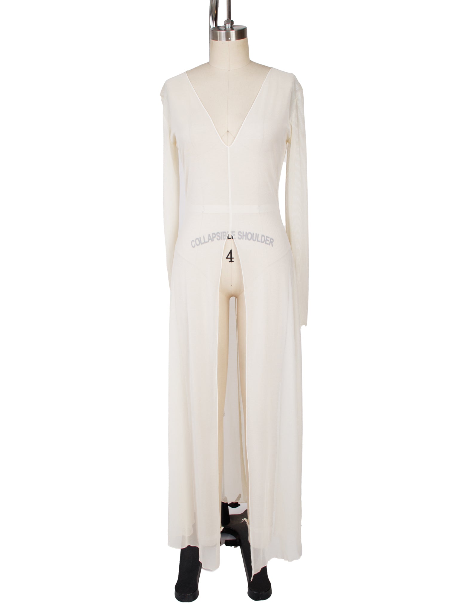 Nobody by Elisabeth Rogiani Mesh Split Front Dress