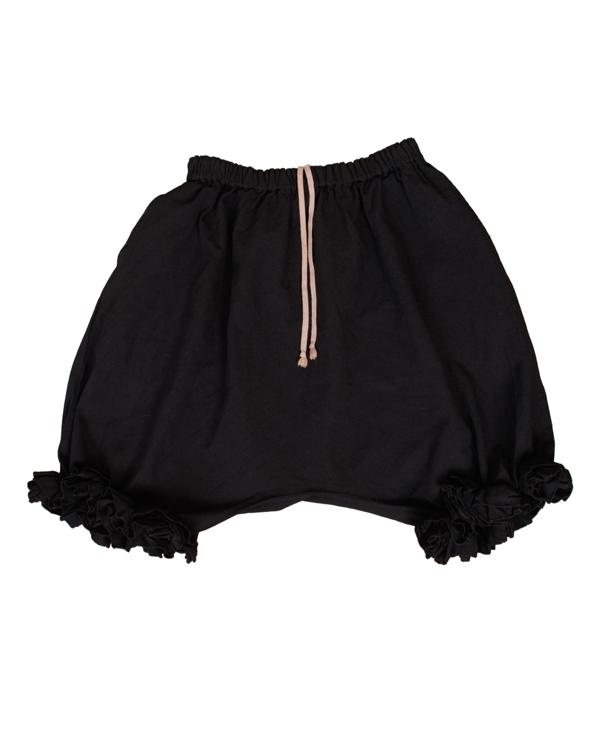 2011 Comme des Garcons Twill Ruffle Shorts
