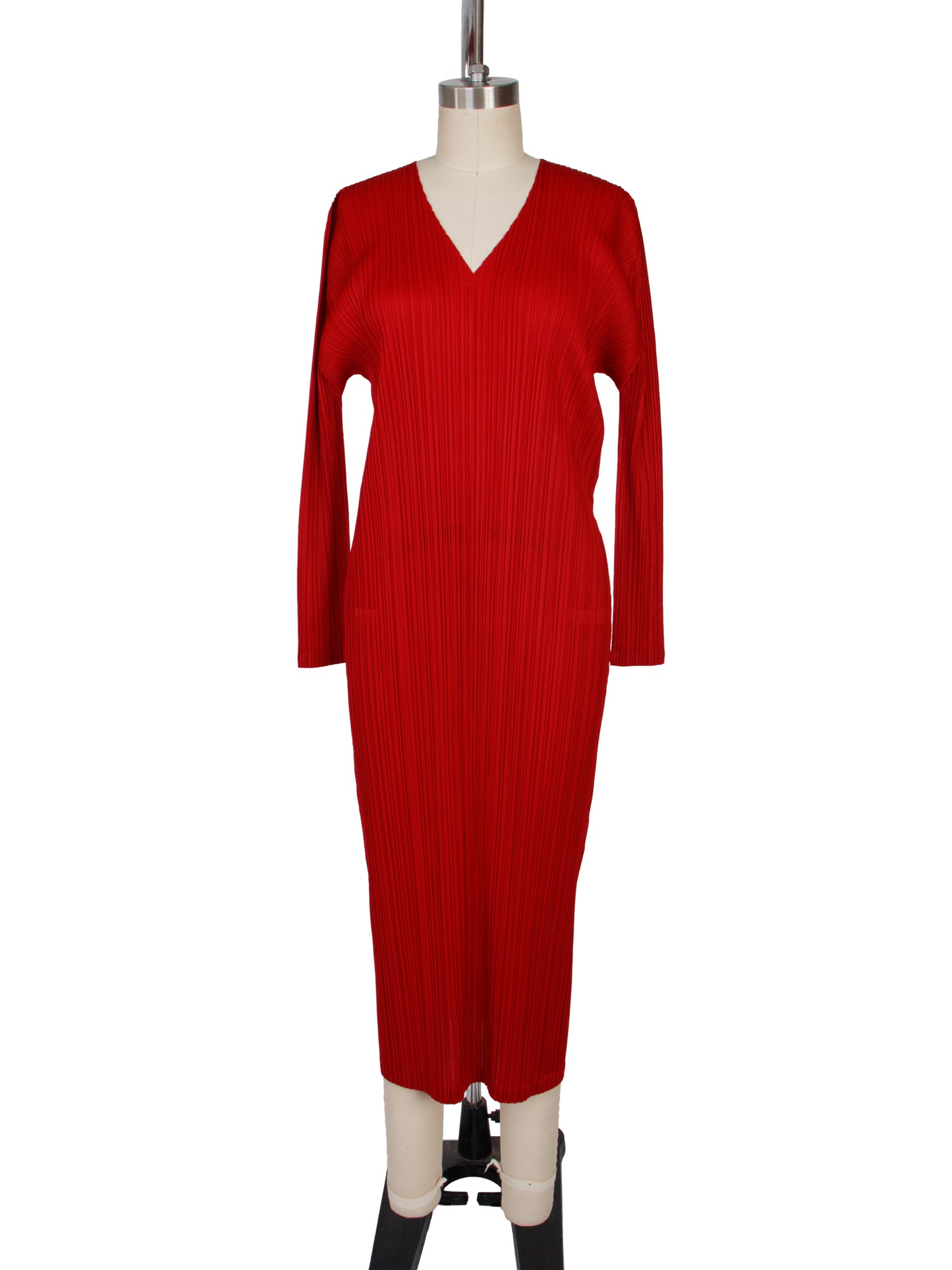 Pleats Please Plisse Midi Dress – Mercy Vintage
