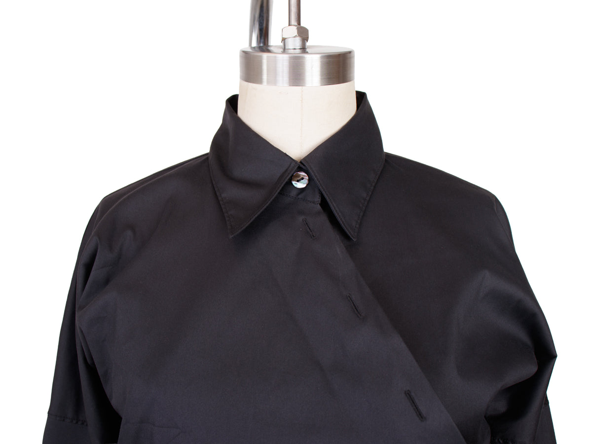 Jean Paul Gaultier Stretch Cotton Maxi Dress