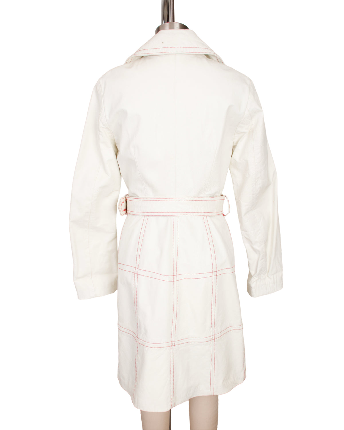 Diesel Leather Trench Coat