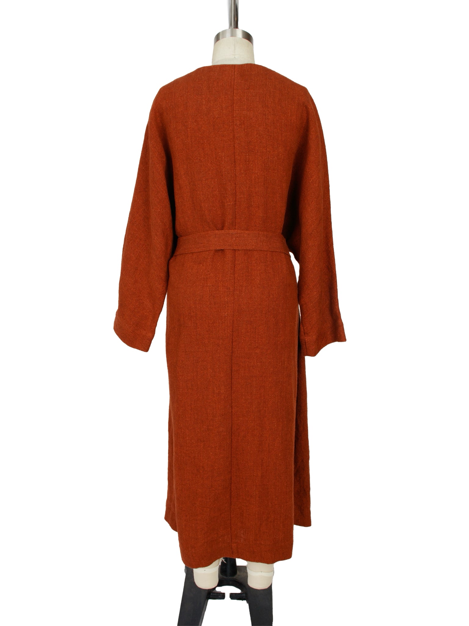 SS 2017 Samuji Linen Belted Coat