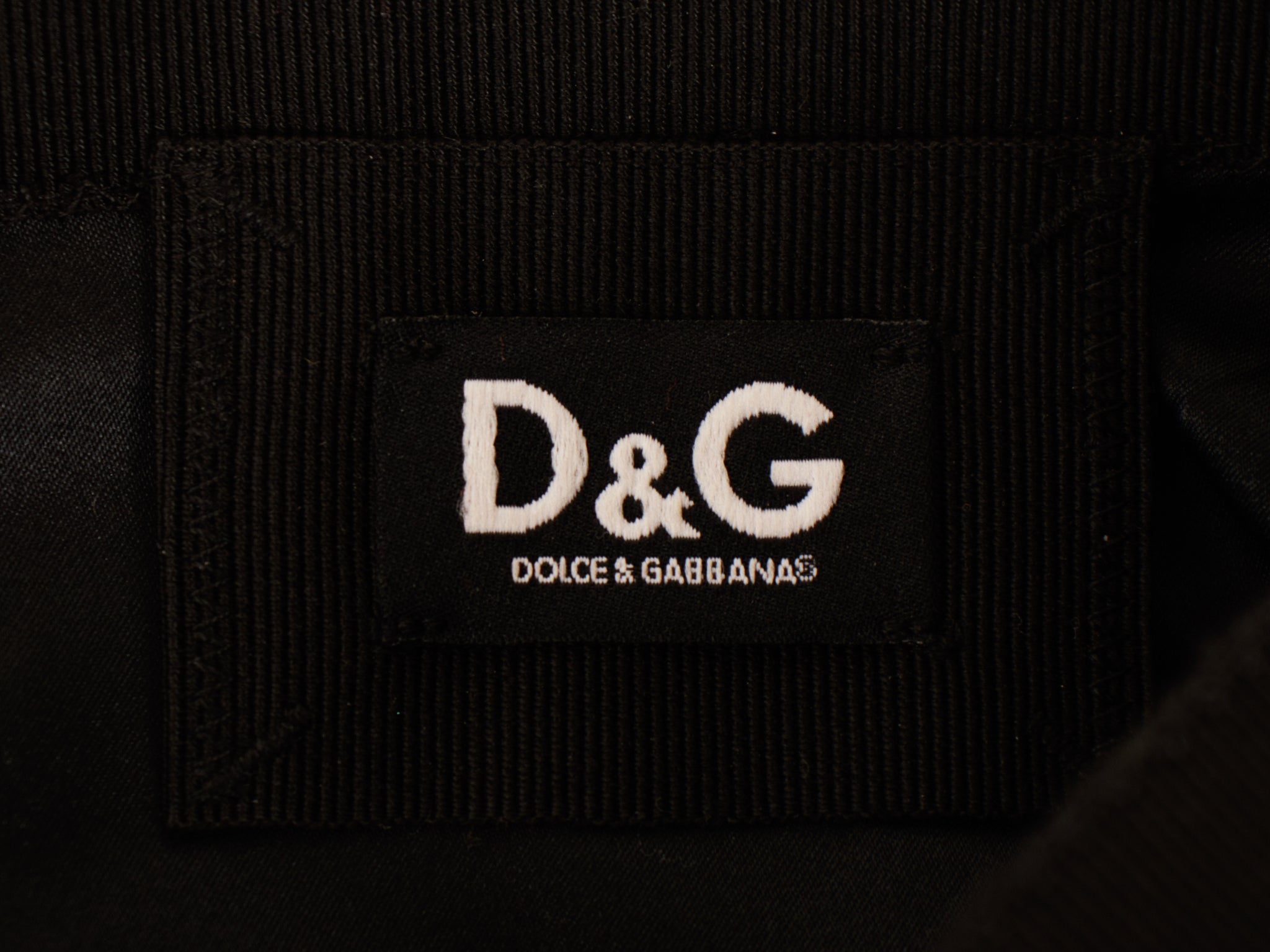 D&G Silk Renaissance Print Pencil Skirt