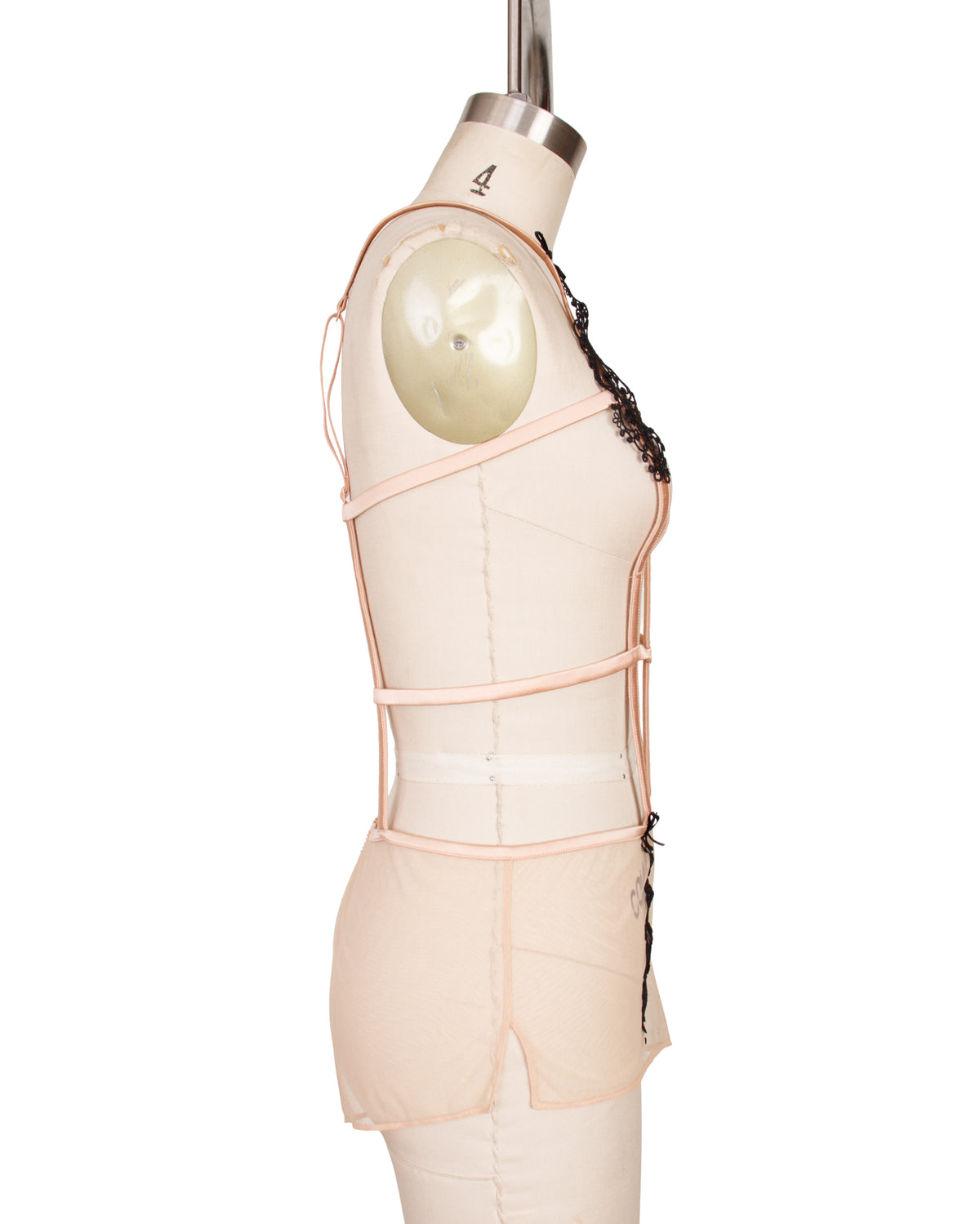 La Perla Black Label Caged Bodysuit