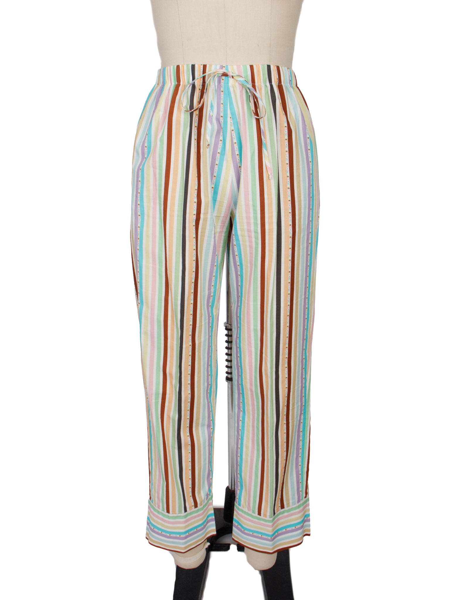 Siedres Pastel Rainbow Stripe Pant Set