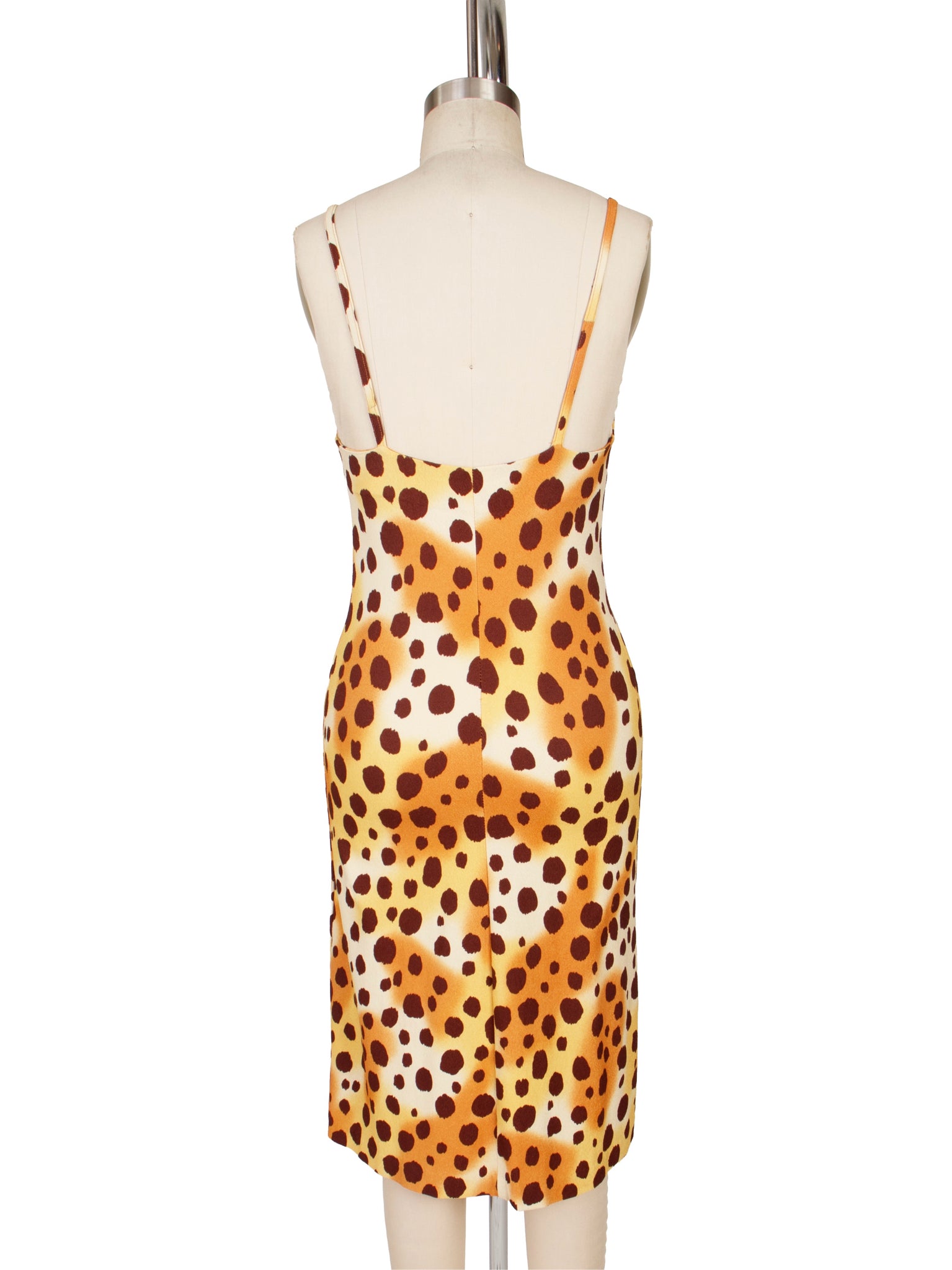 1990s Betsey Johnson Cheetah Print Dress