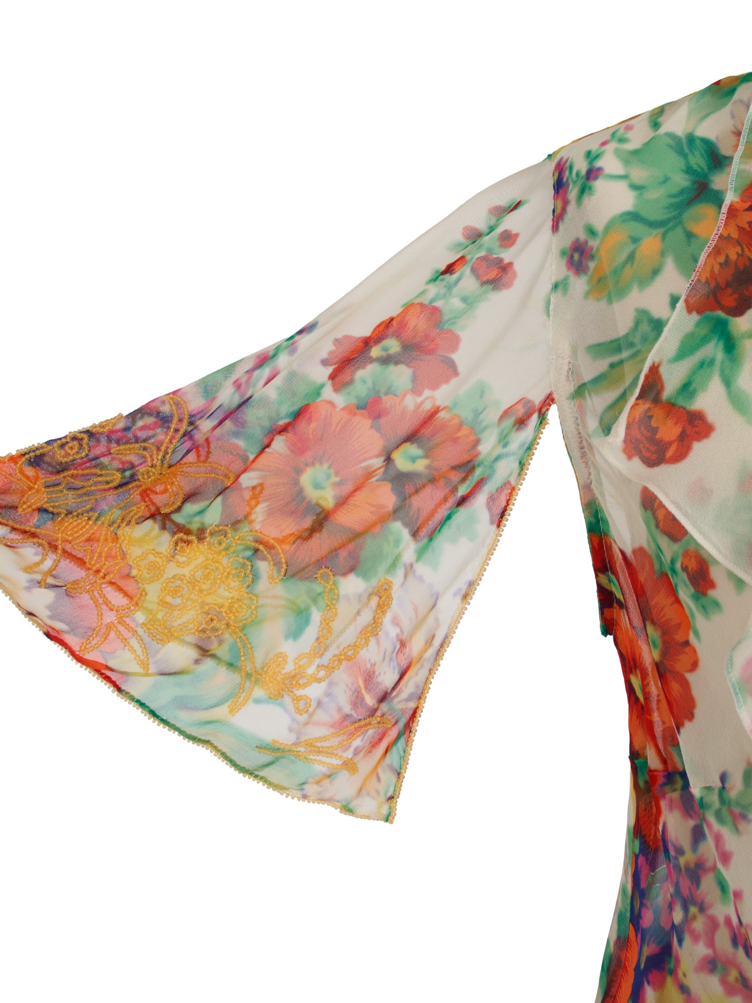 Dries Van Noten Silk Floral Dress