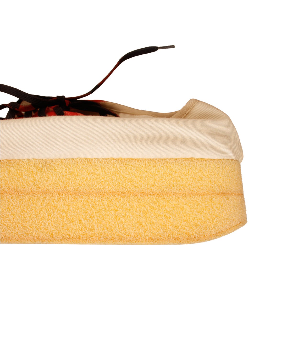Marni Canvas Painted Platform Sneakers