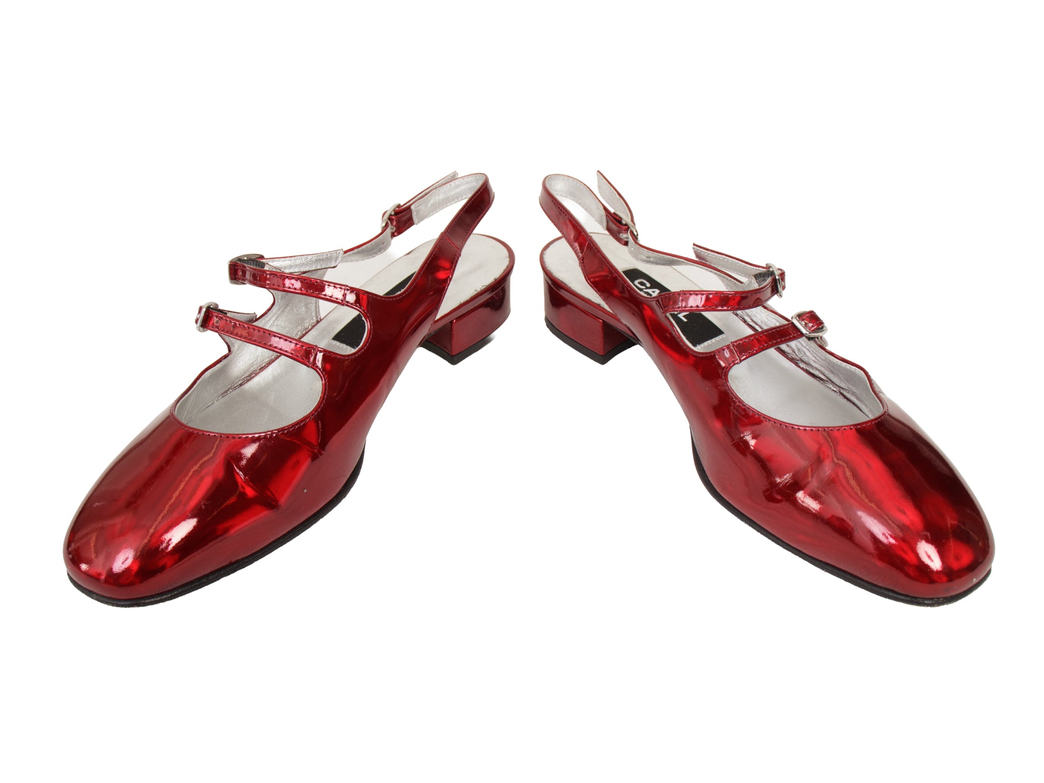 Carel Patent Leather Mary Jane Slingbacks