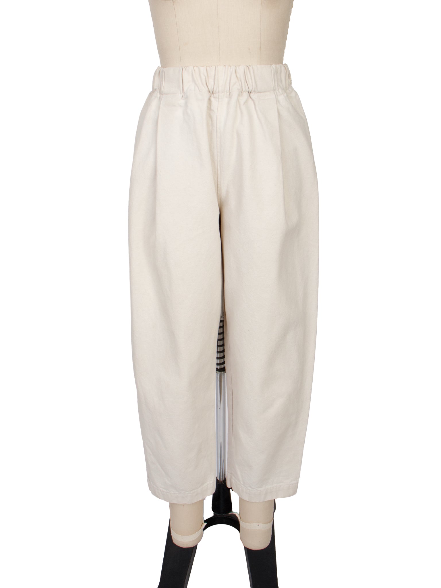 Elizabeth Suzann Canvas Pleat Trousers