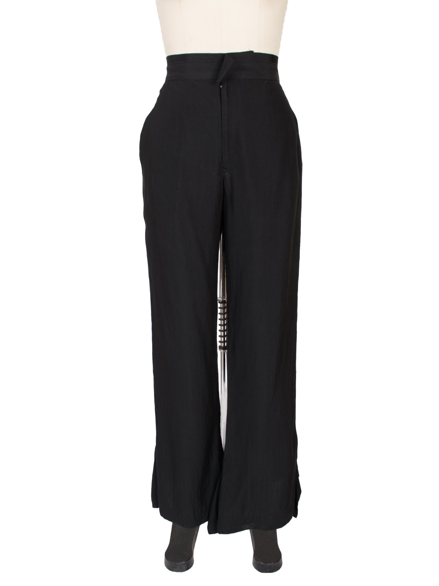 AW 2009 Yohji Yamamoto Fishtail Hem Pants