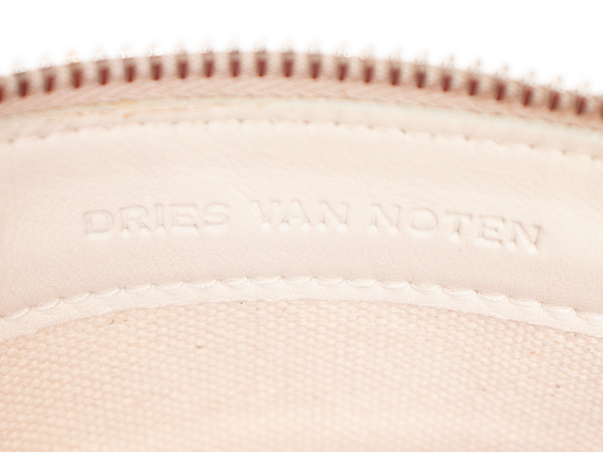 Dries Van Noten Suede & Cord Messenger Bag