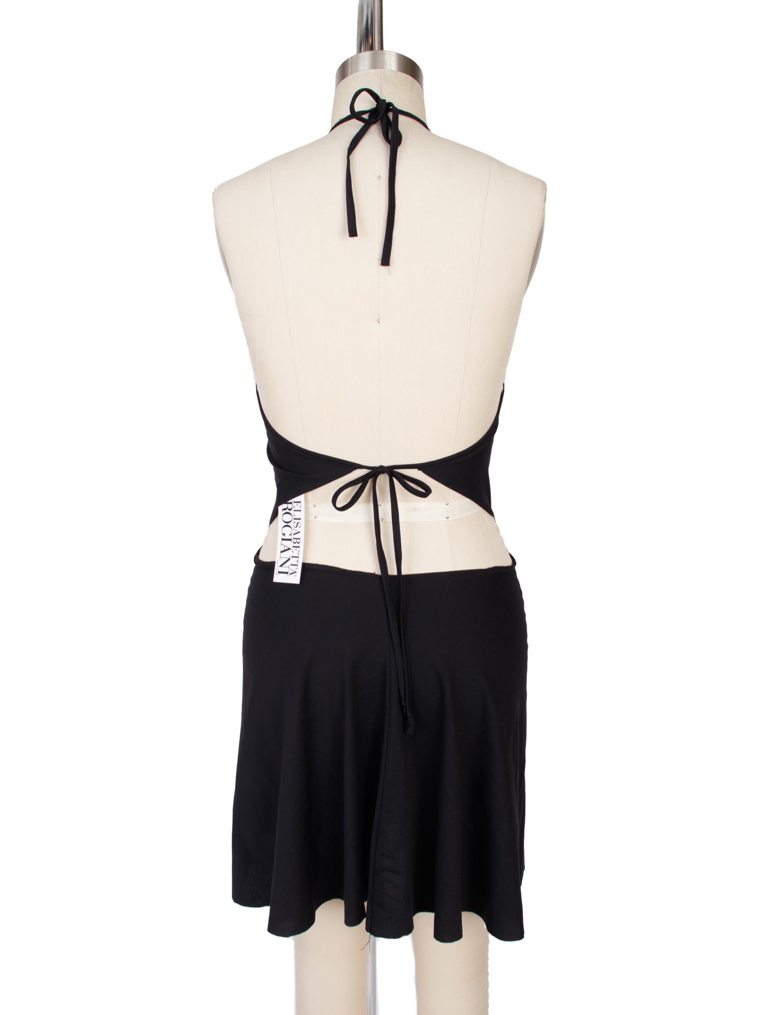 Elisabetta Rogiani Mini Halter Dress
