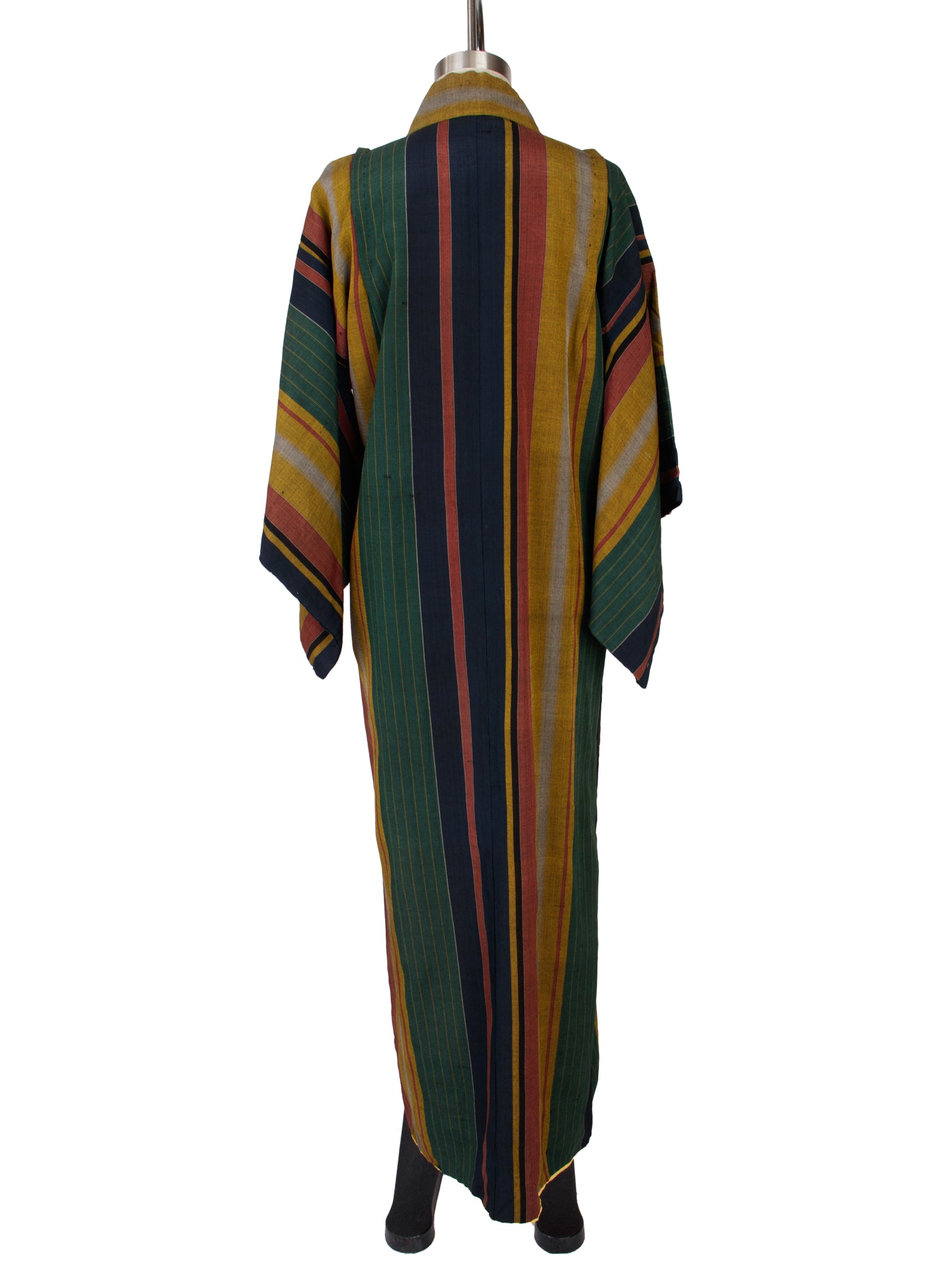 Antique Silk Striped Kimono