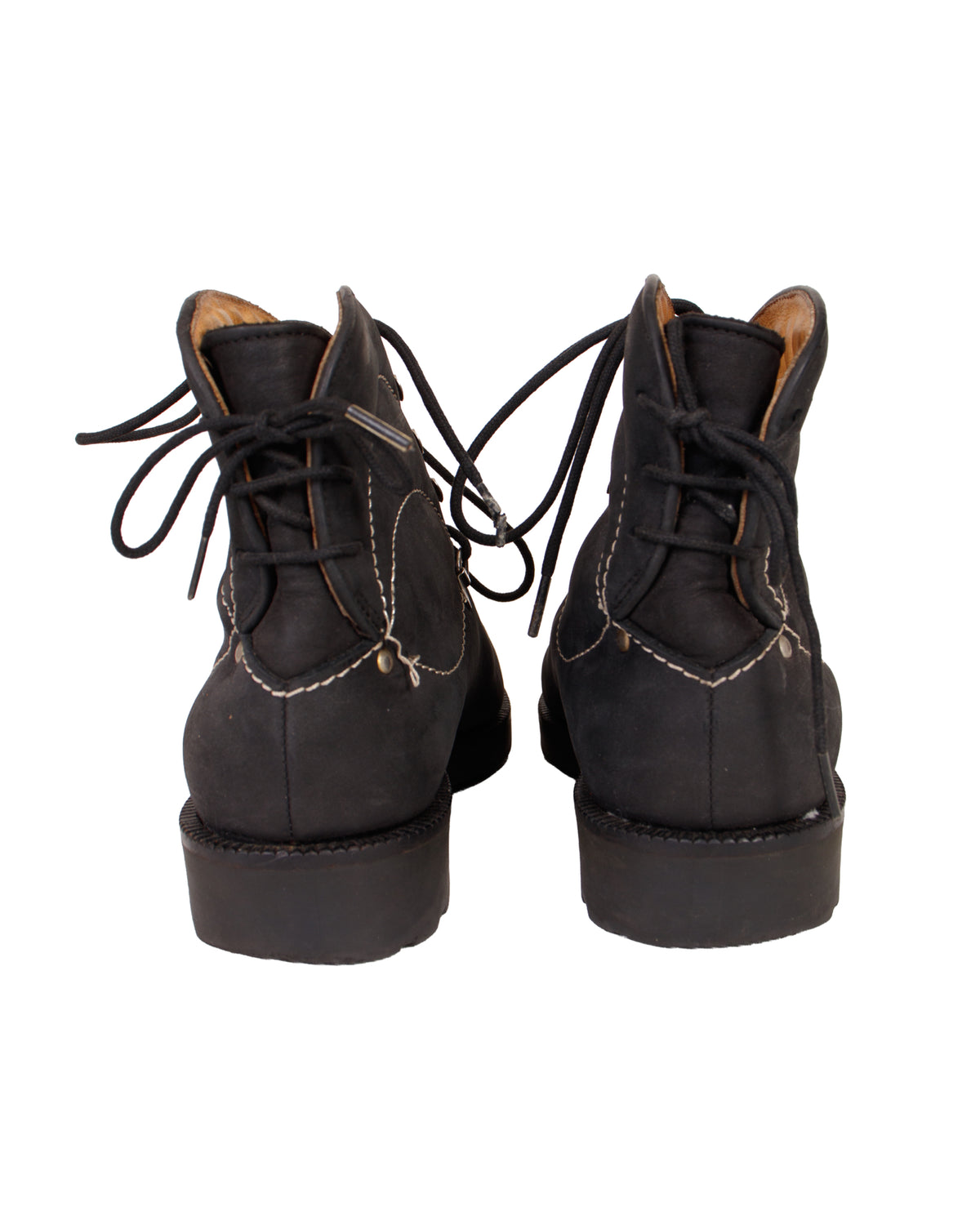 Freelance Nubuck Corset Hiking Boots