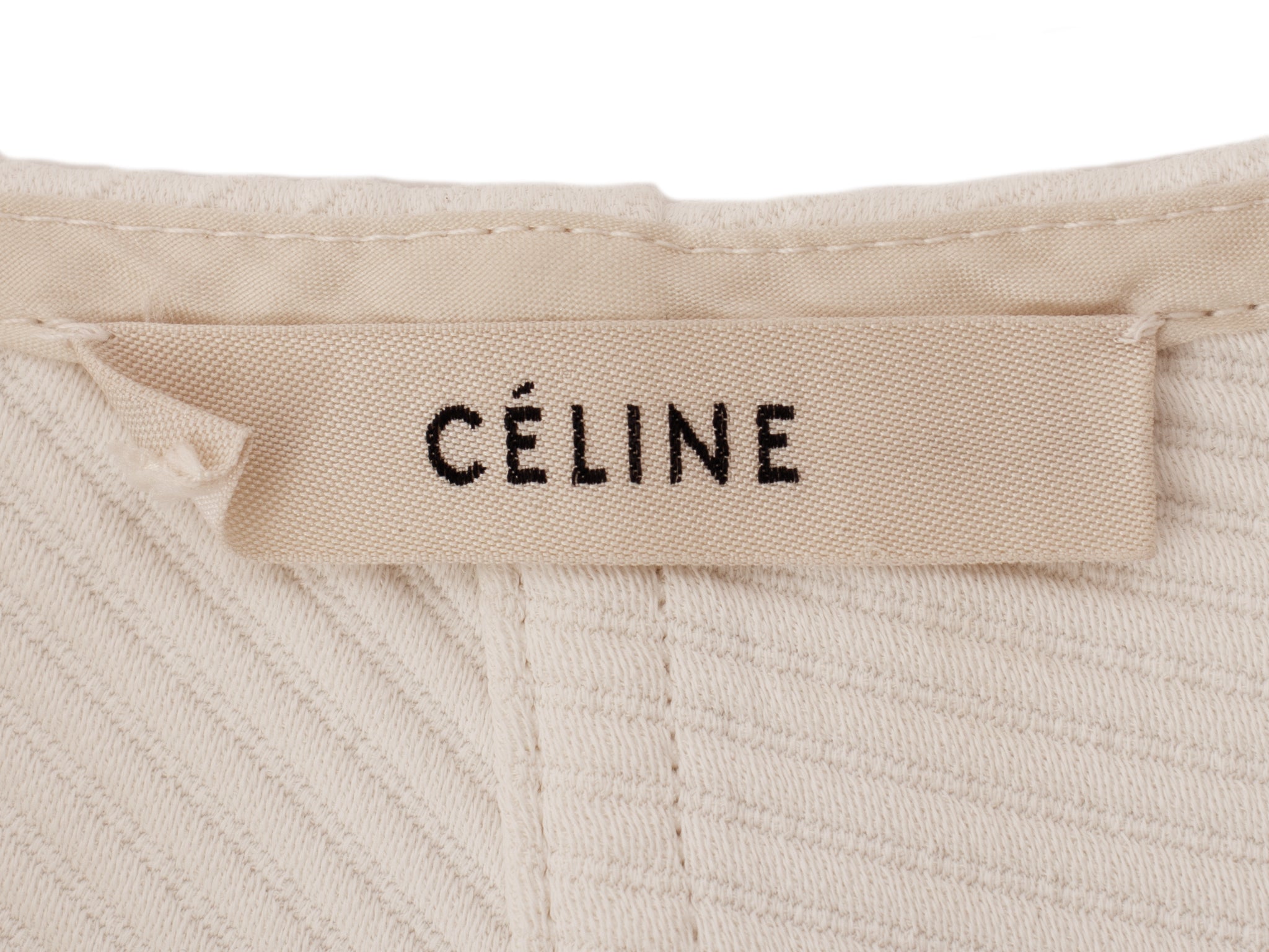 2014 Celine Phoebe Philo Ribbed Wrap Skirt