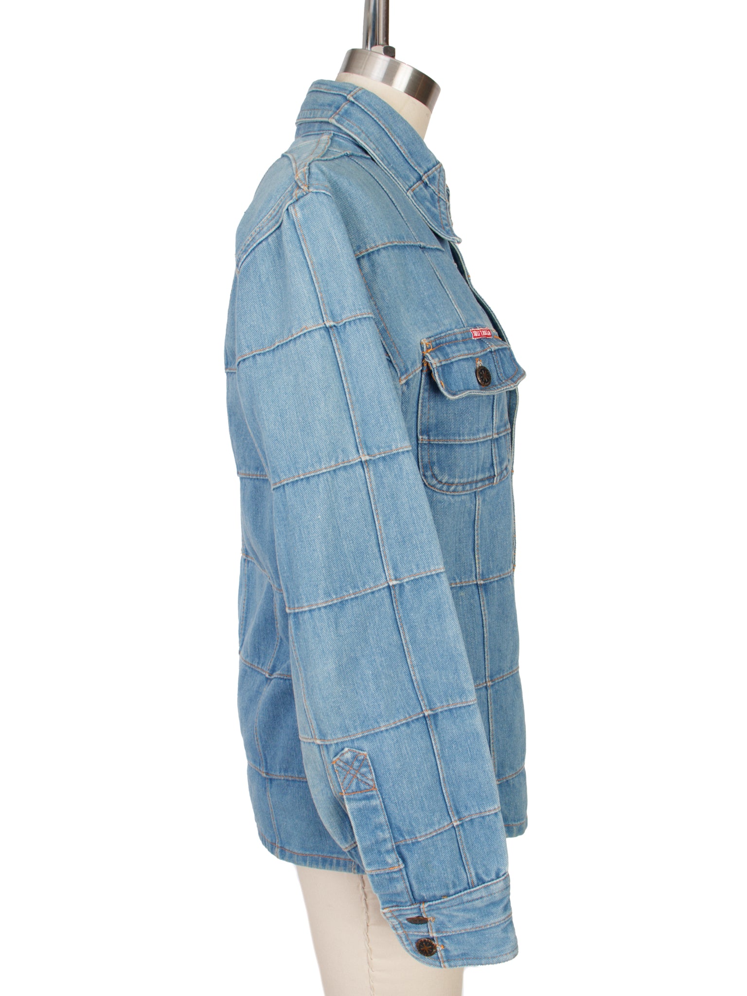 Brittania Denim Patchwork Shirt