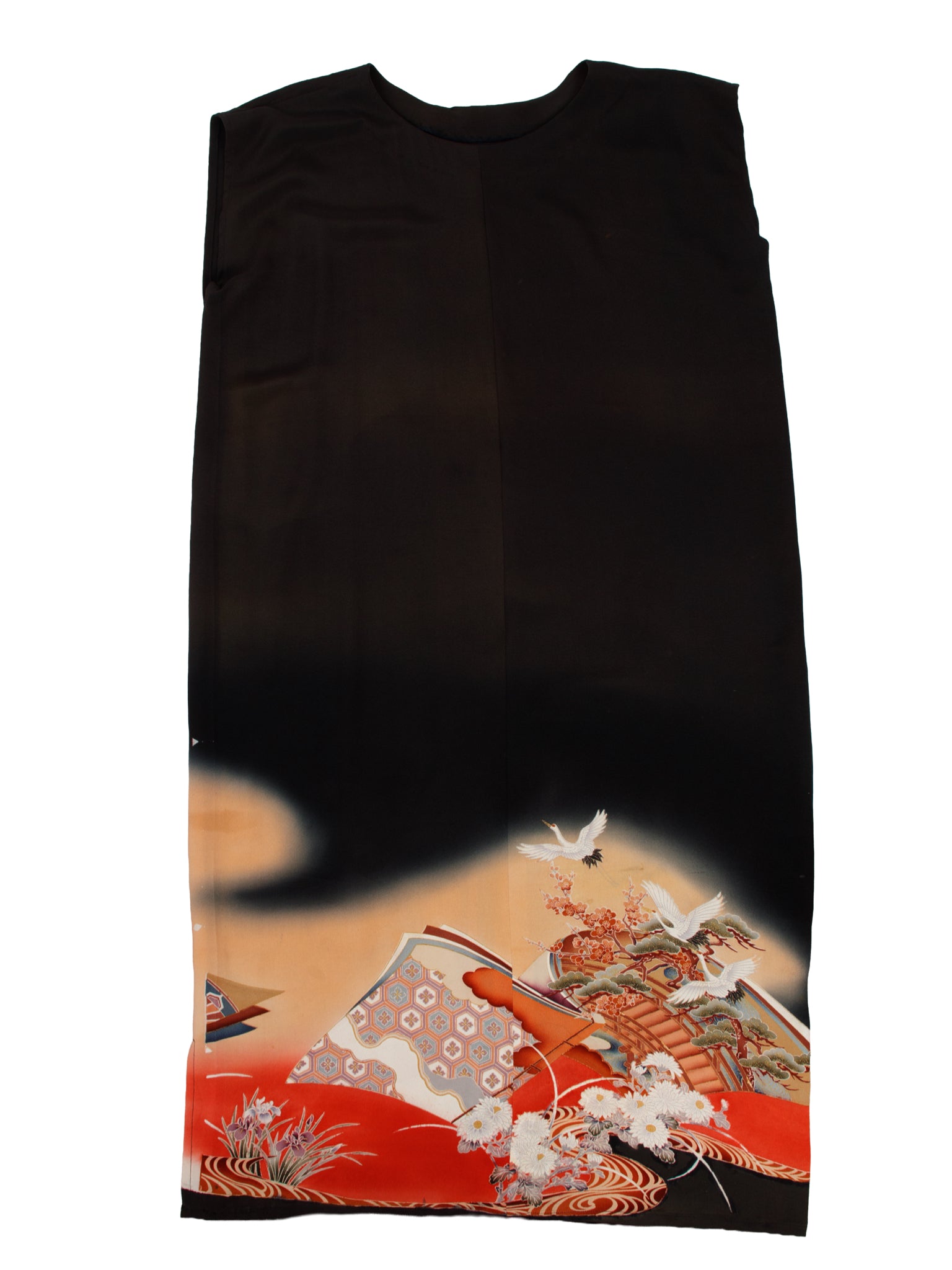 Handmade Silk Kimono Fabric Dress