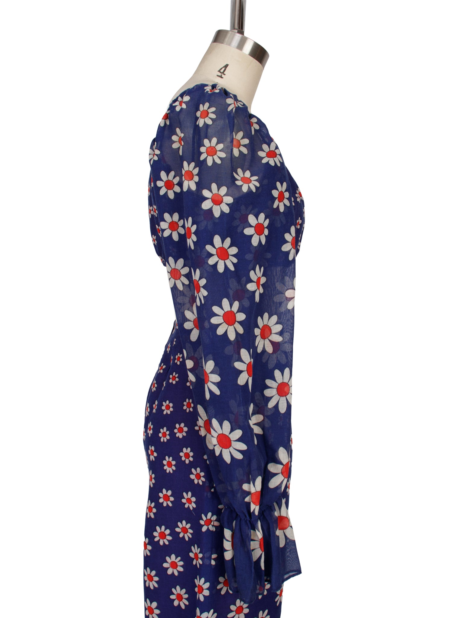 1970s Totique Daisy Print Pant Set
