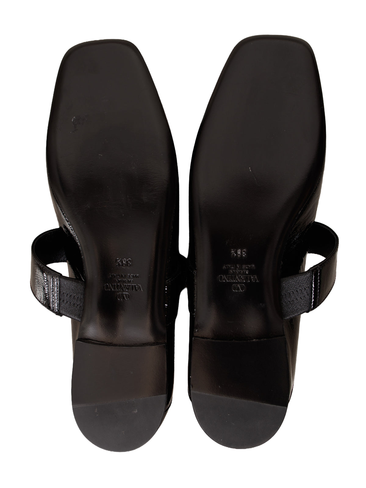 Valentino Patent Leather Ballet Flats