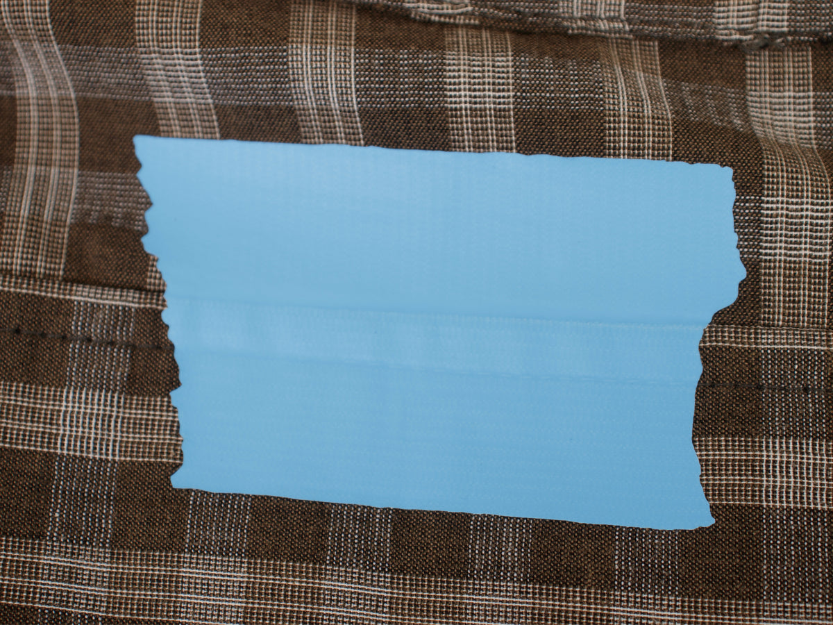 Ex Boyfriend "Taped" Check Vest