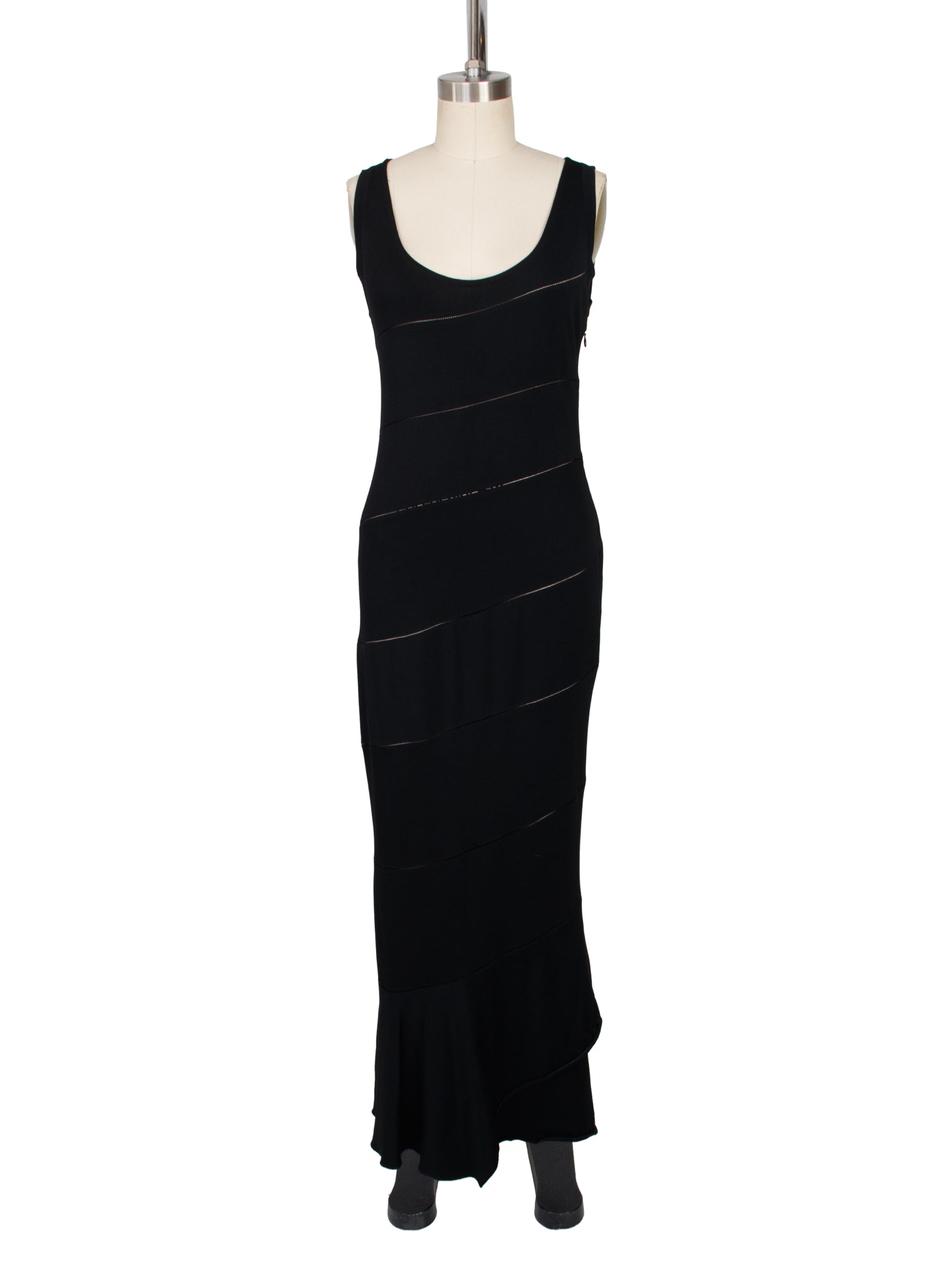 Alaia Ladder Stitch Maxi Dress