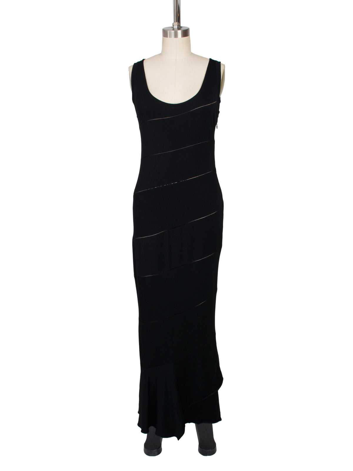Alaia Ladder Stitch Maxi Dress