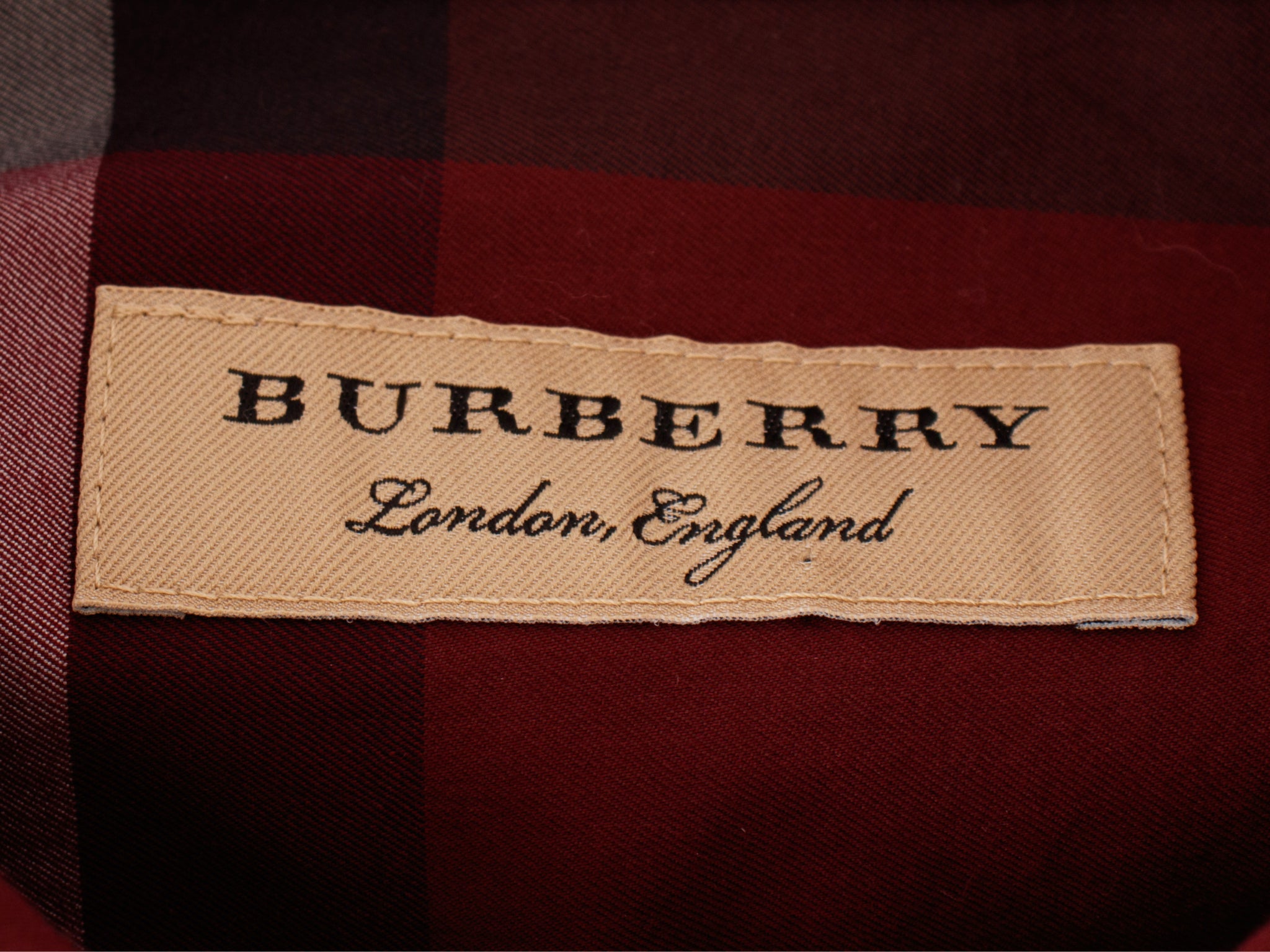 Burberry Nova Check Multicolor Shirt
