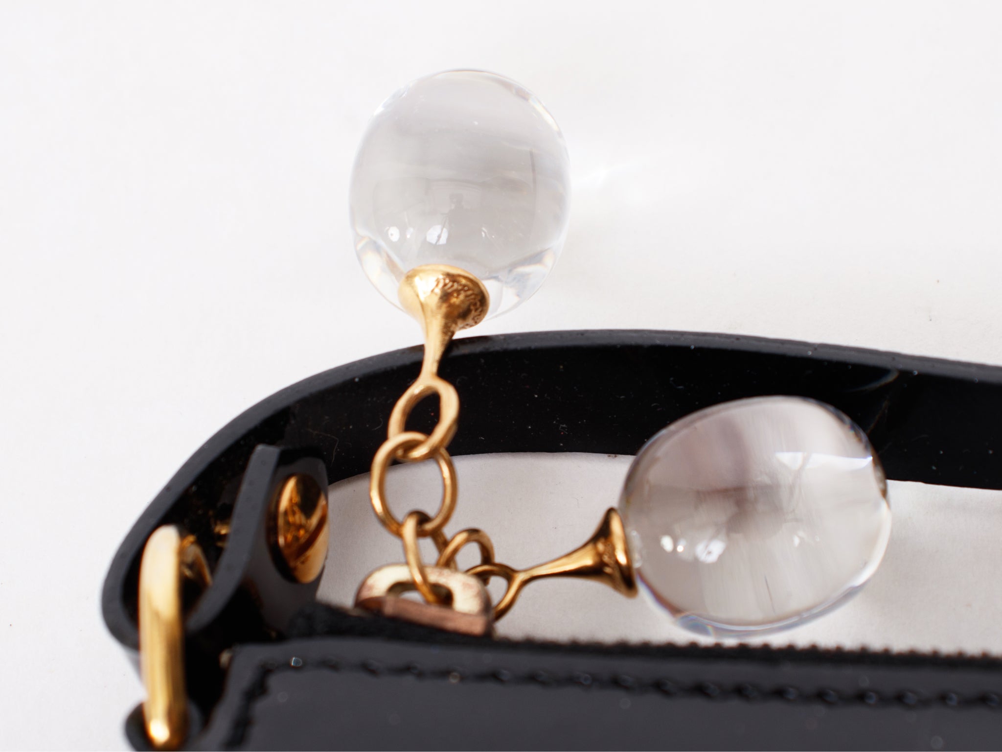 Baccarat Patent Leather Pouchette