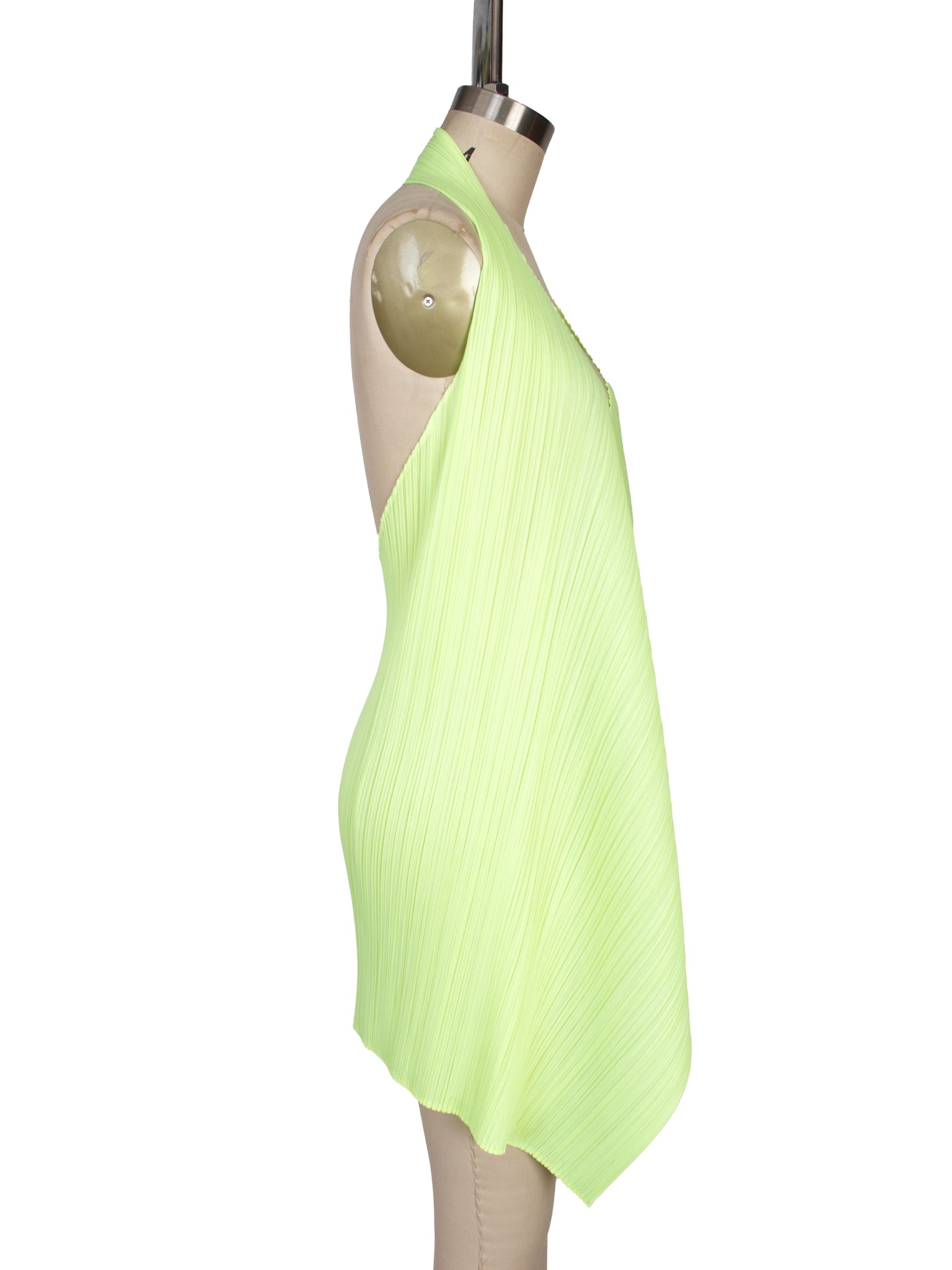 SS 2023 Pleats Please Neon Halter Vest