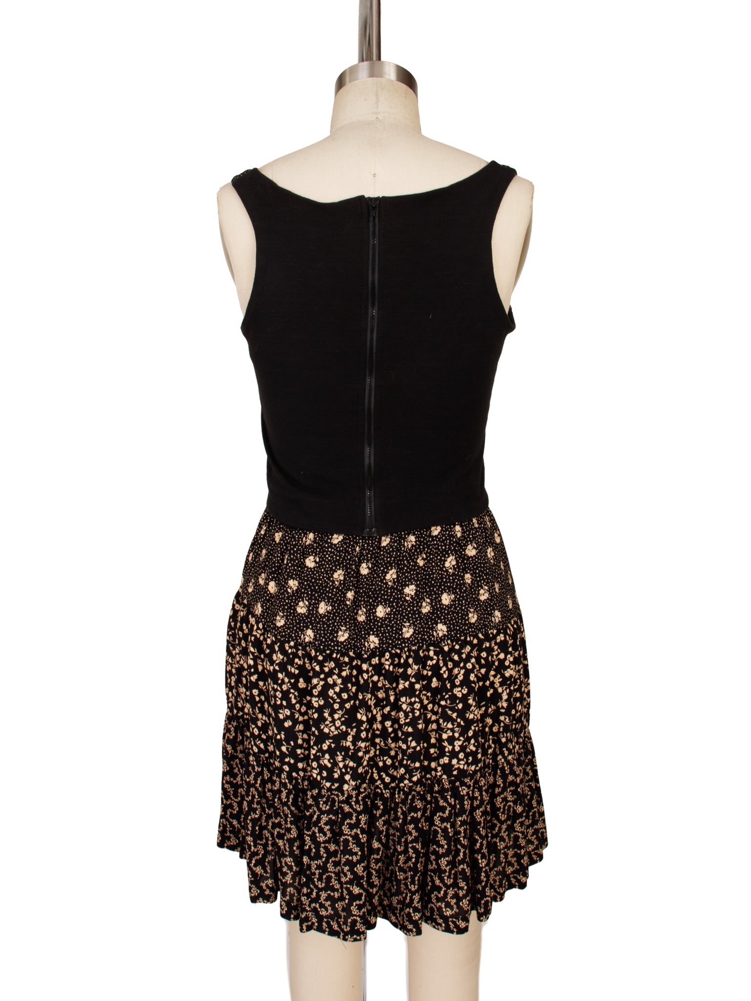 Betsey Johnson Ditsy Floral Corset & Skirt Set
