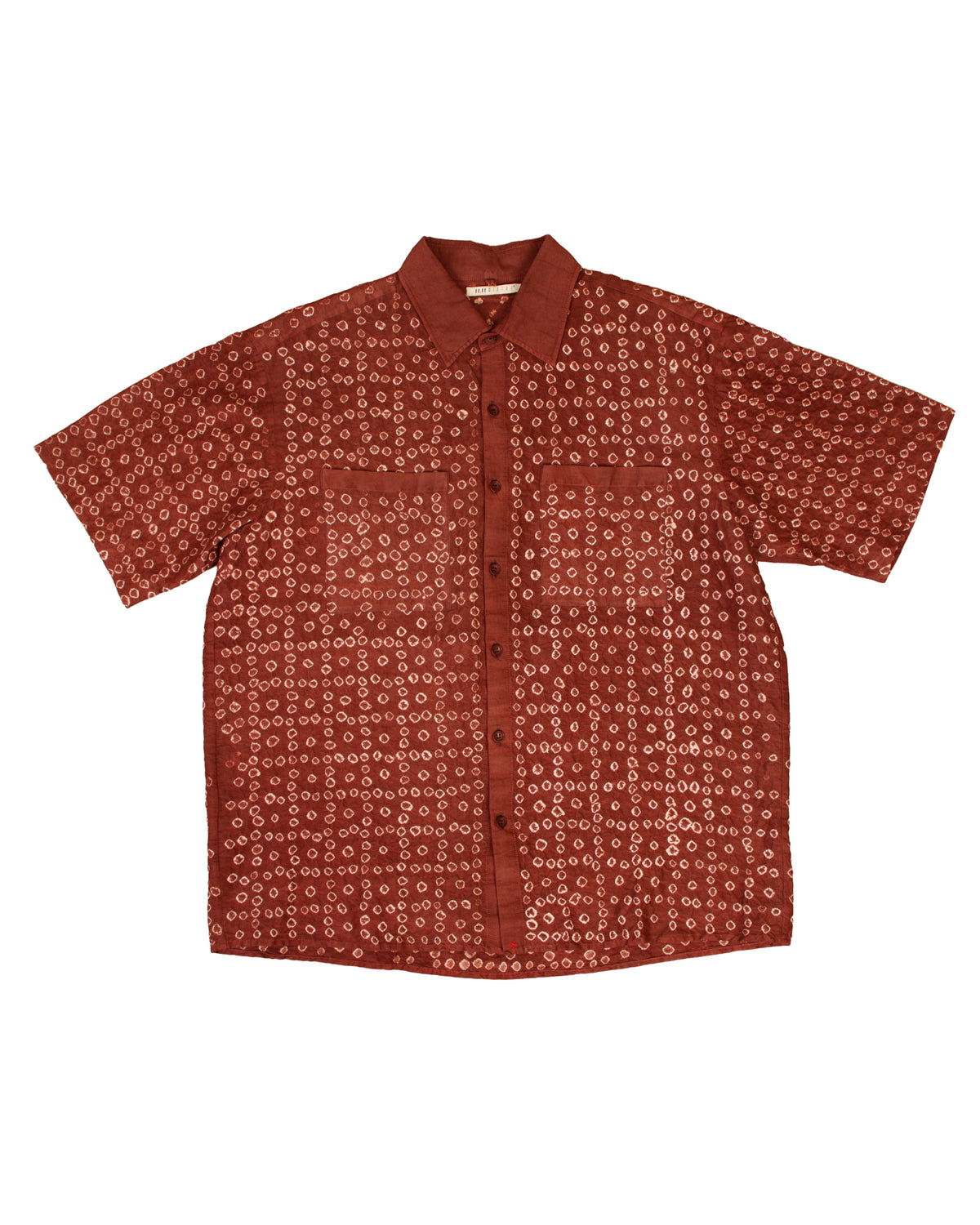 11.11 Eleven Eleven Cotton & Silk Dot Dye Shirt