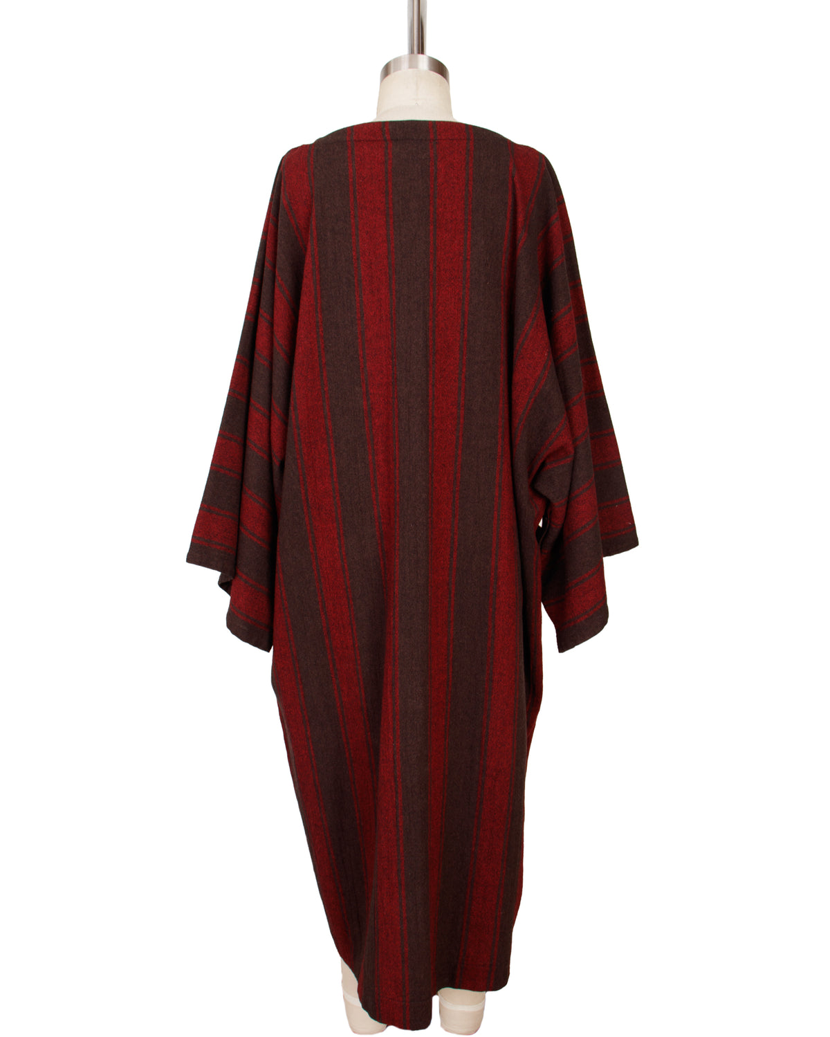 Issey Miyake Plantation Wool Striped Dress