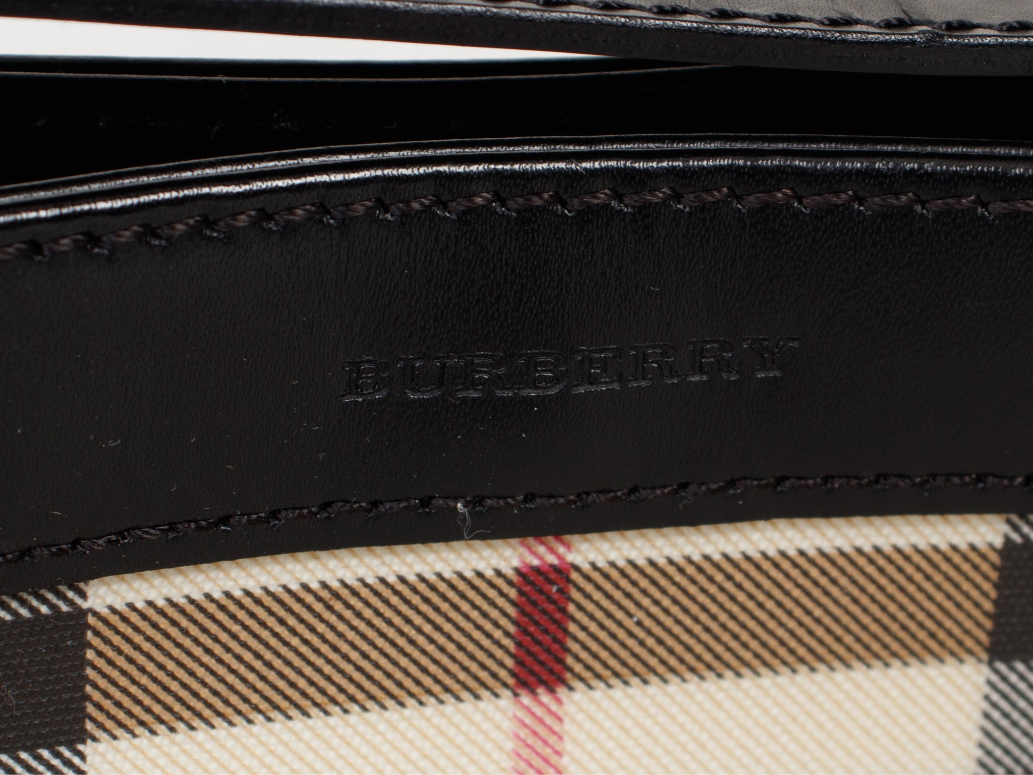 Burberry London Nova Check Shoulder Bag