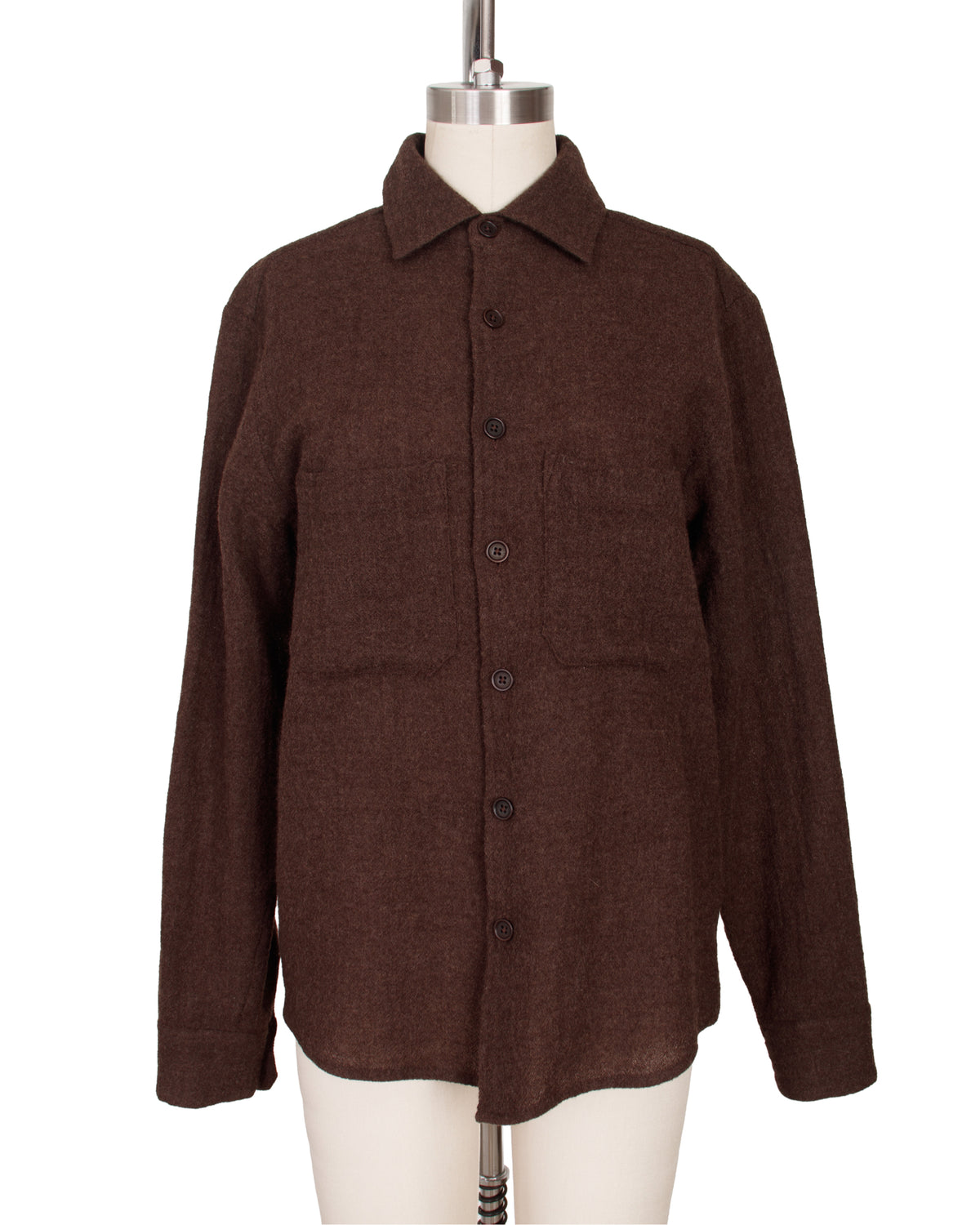 Evan Kinori Wool Shirt