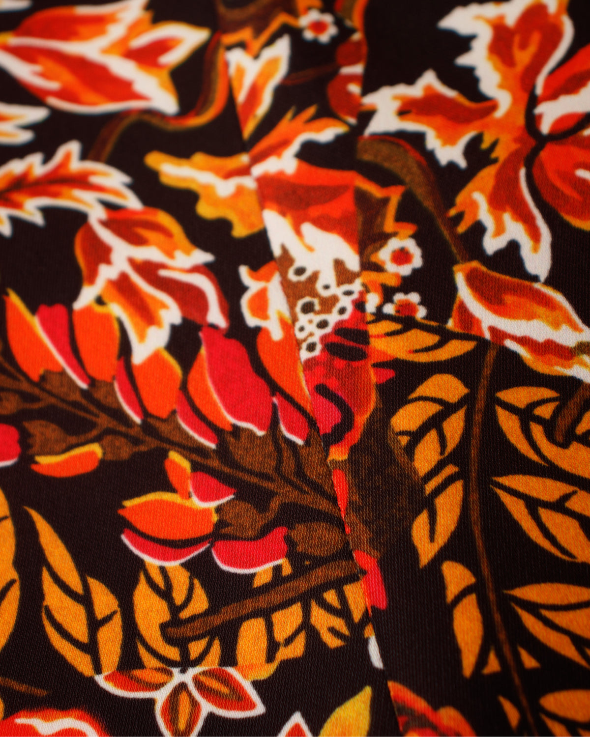 2025 Dries Van Noten Dark Floral Blouse