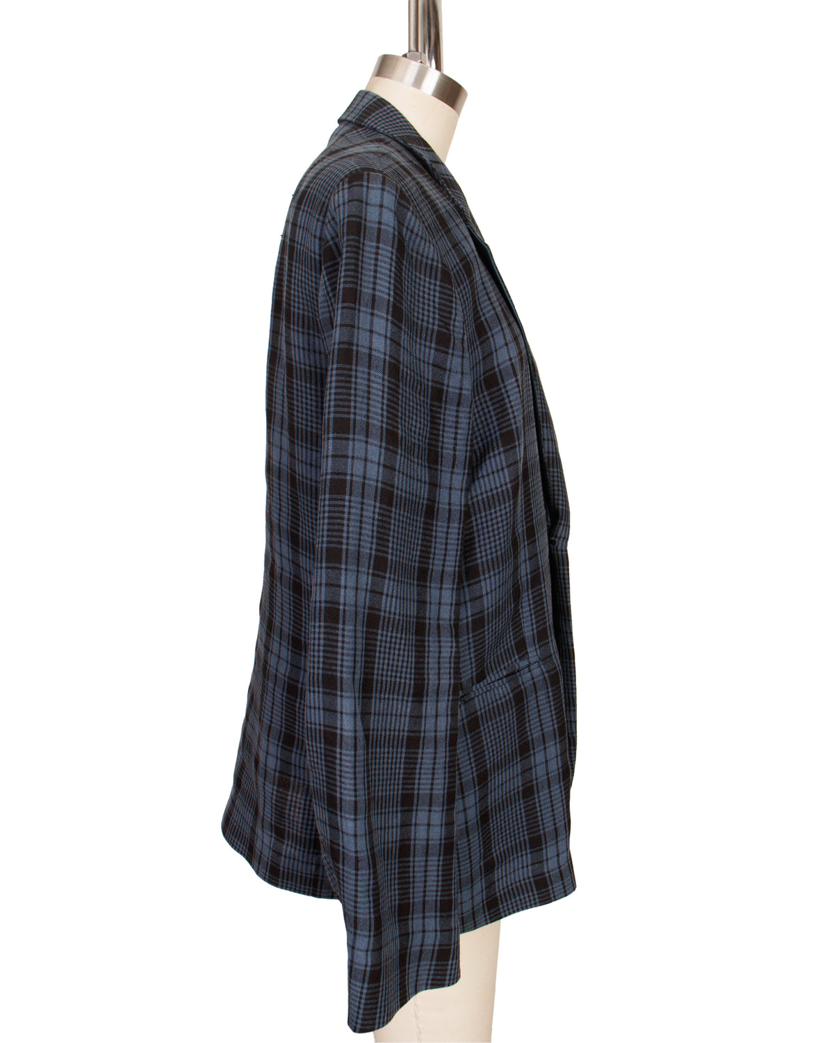 Paul Smith Linen Plaid Blazer