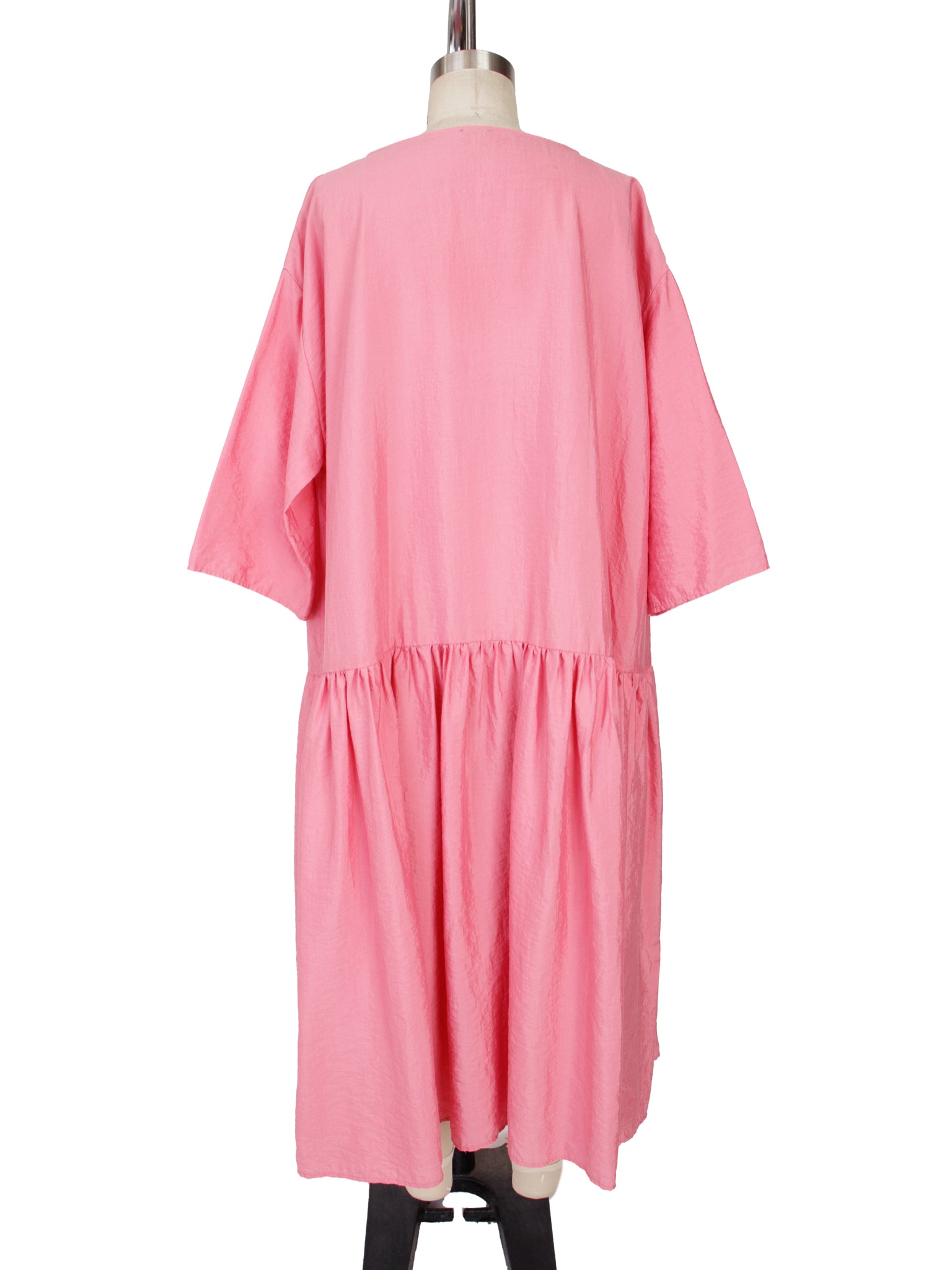 Apuntob Washed Silk Midi Dress