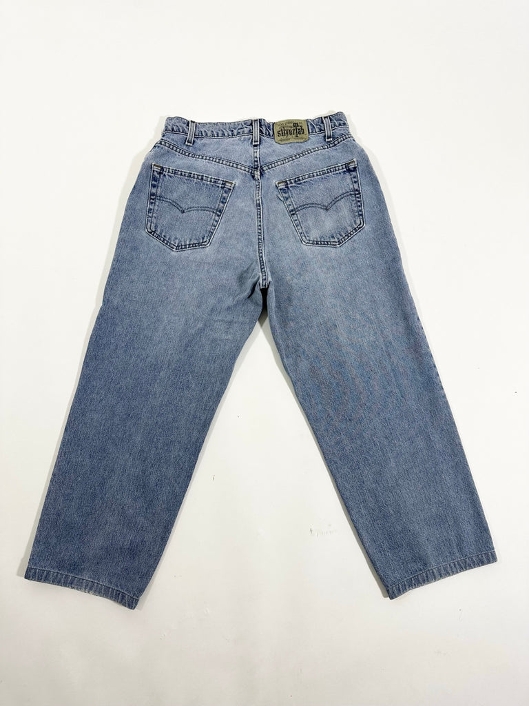90s Levis Silvertab Loose Jeans / Size 34