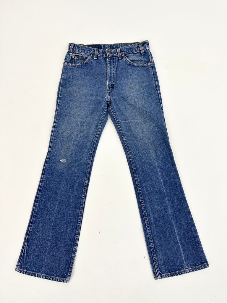 80s Levis 517 Orange Tab Jeans / Size 33
